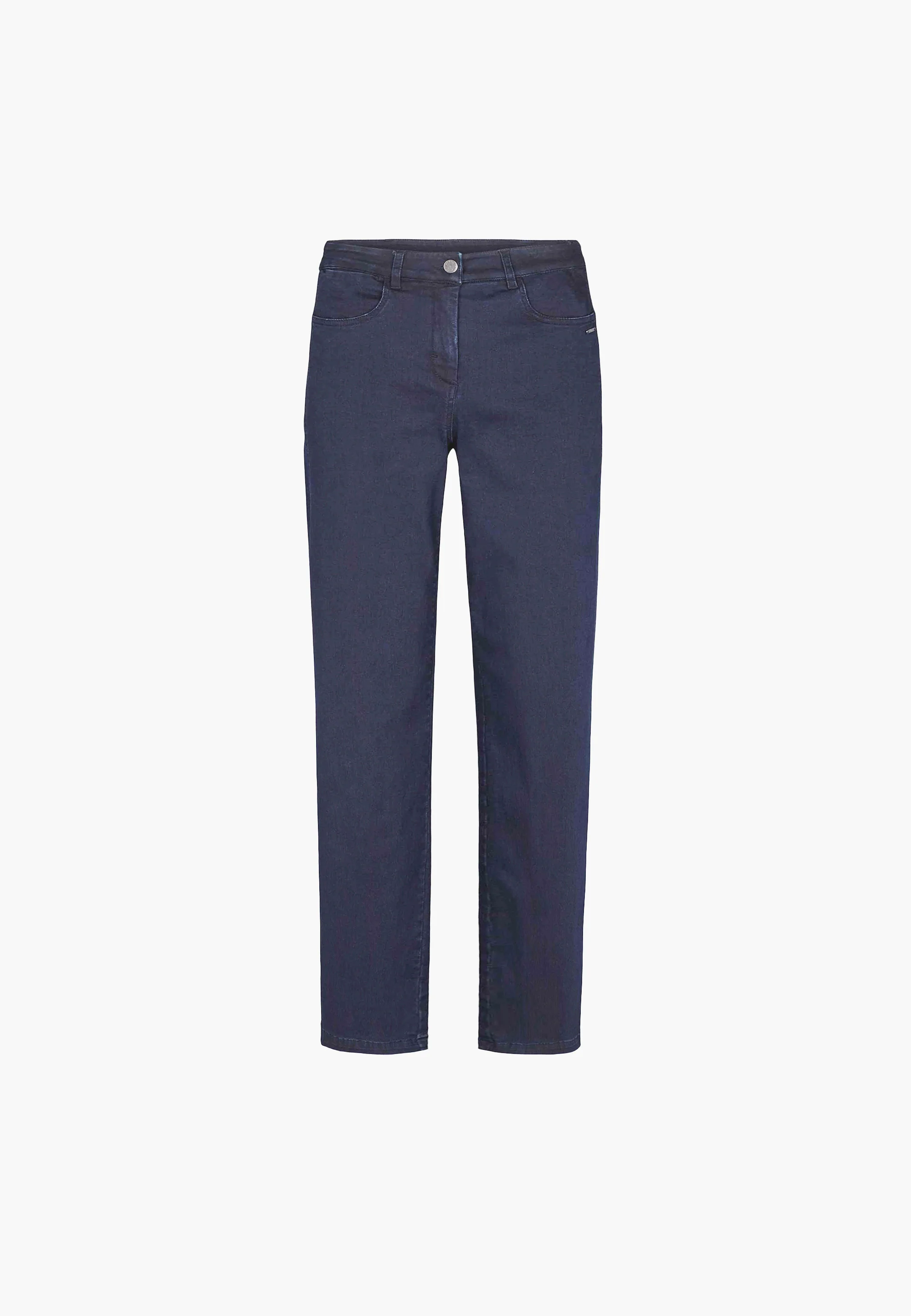 Serene 5-pocket Regular - Medium Length - Dark Blue Denim