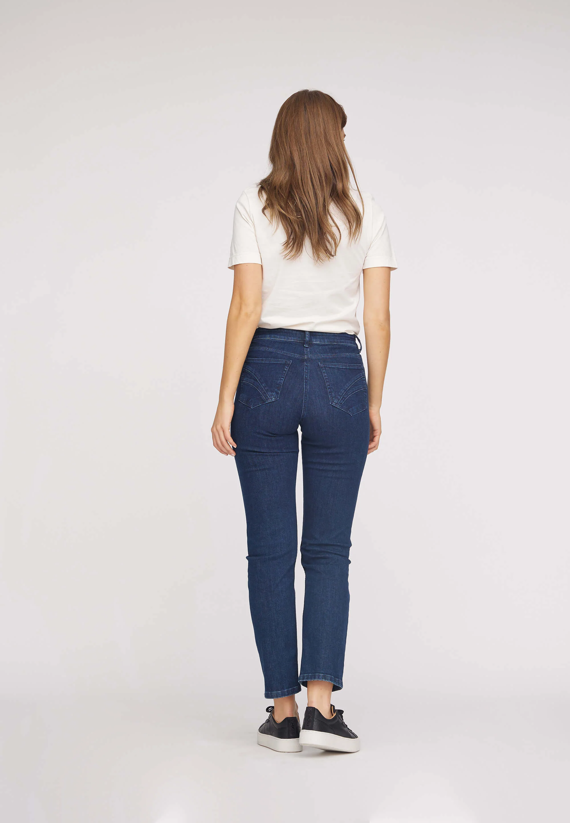 Charlotte Regular - Medium Length - Ecolabel - Dark Blue Denim - Image 3