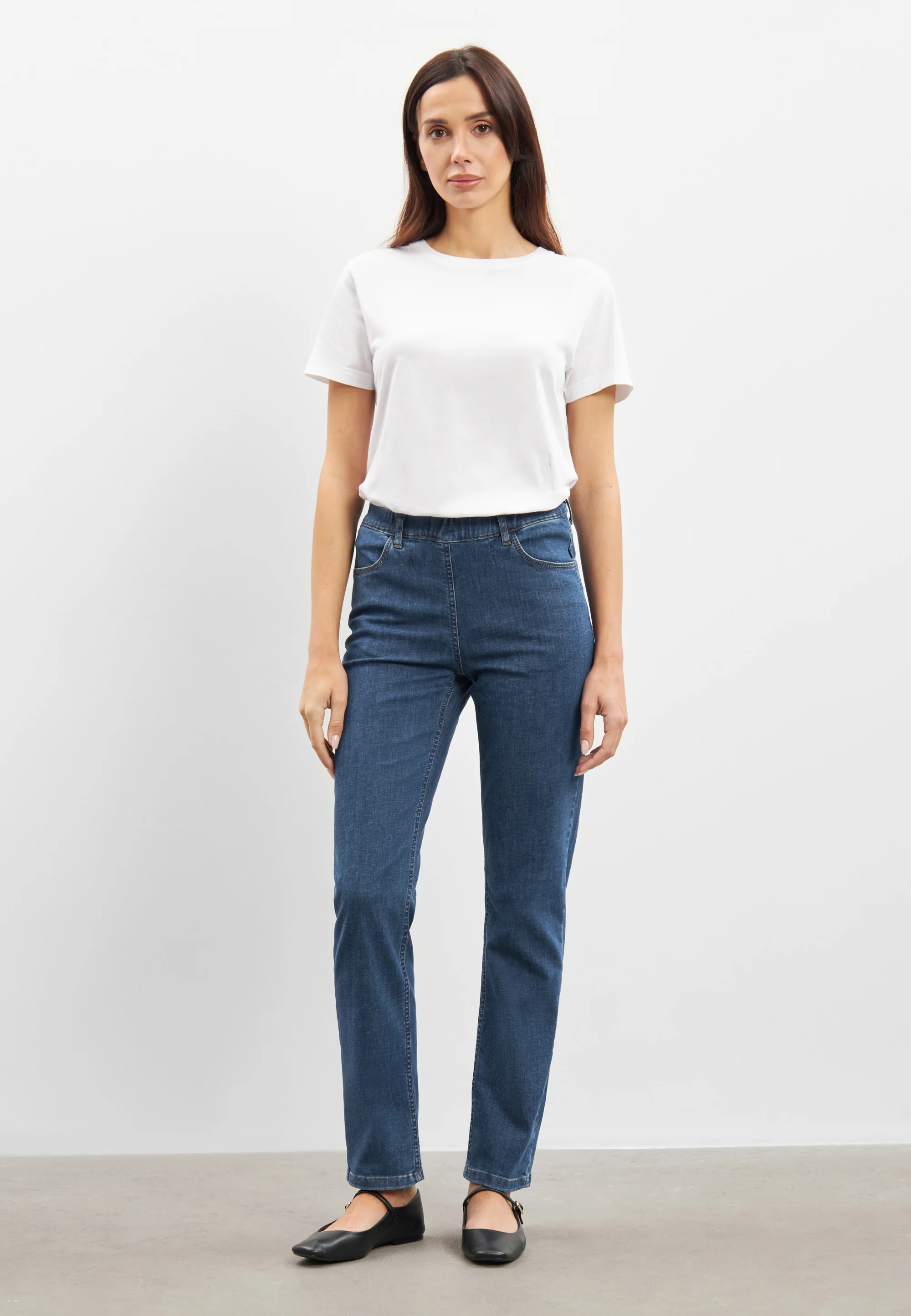 Kelly Regular - Short Length - Blue Denim