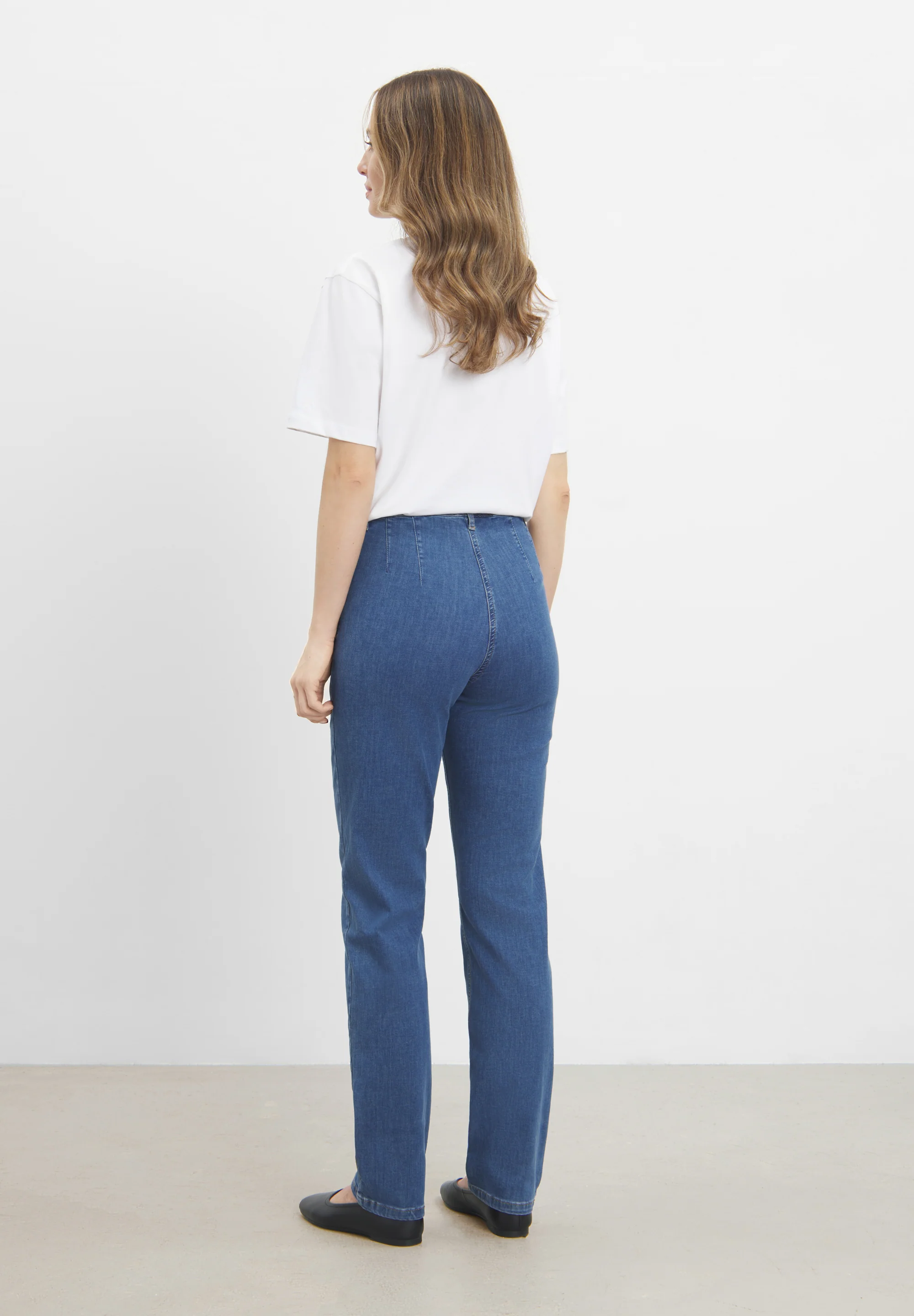 Kelly Regular - Medium Length - Blue Denim - Image 3