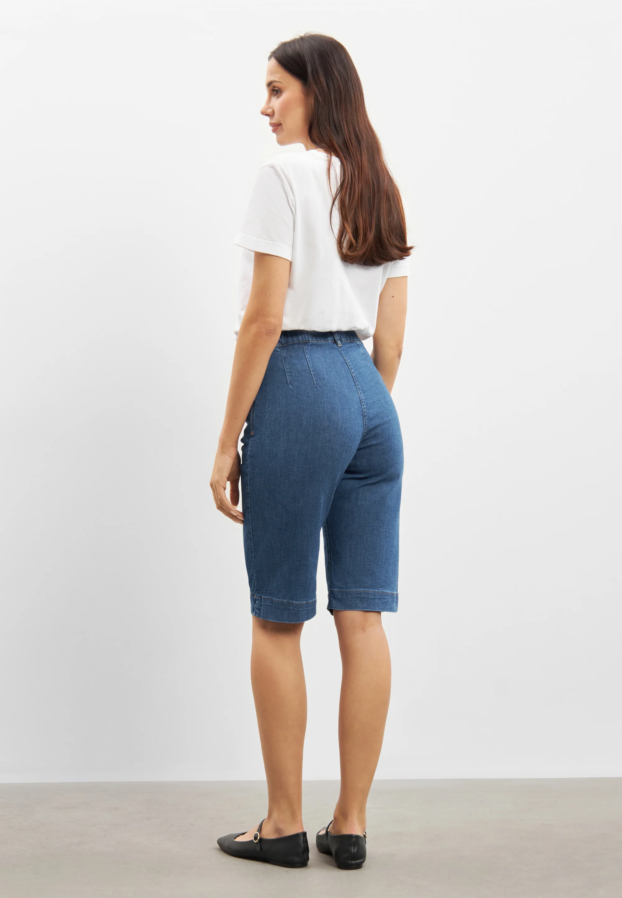 Kelly Regular Shorts - Blue Denim - Image 3