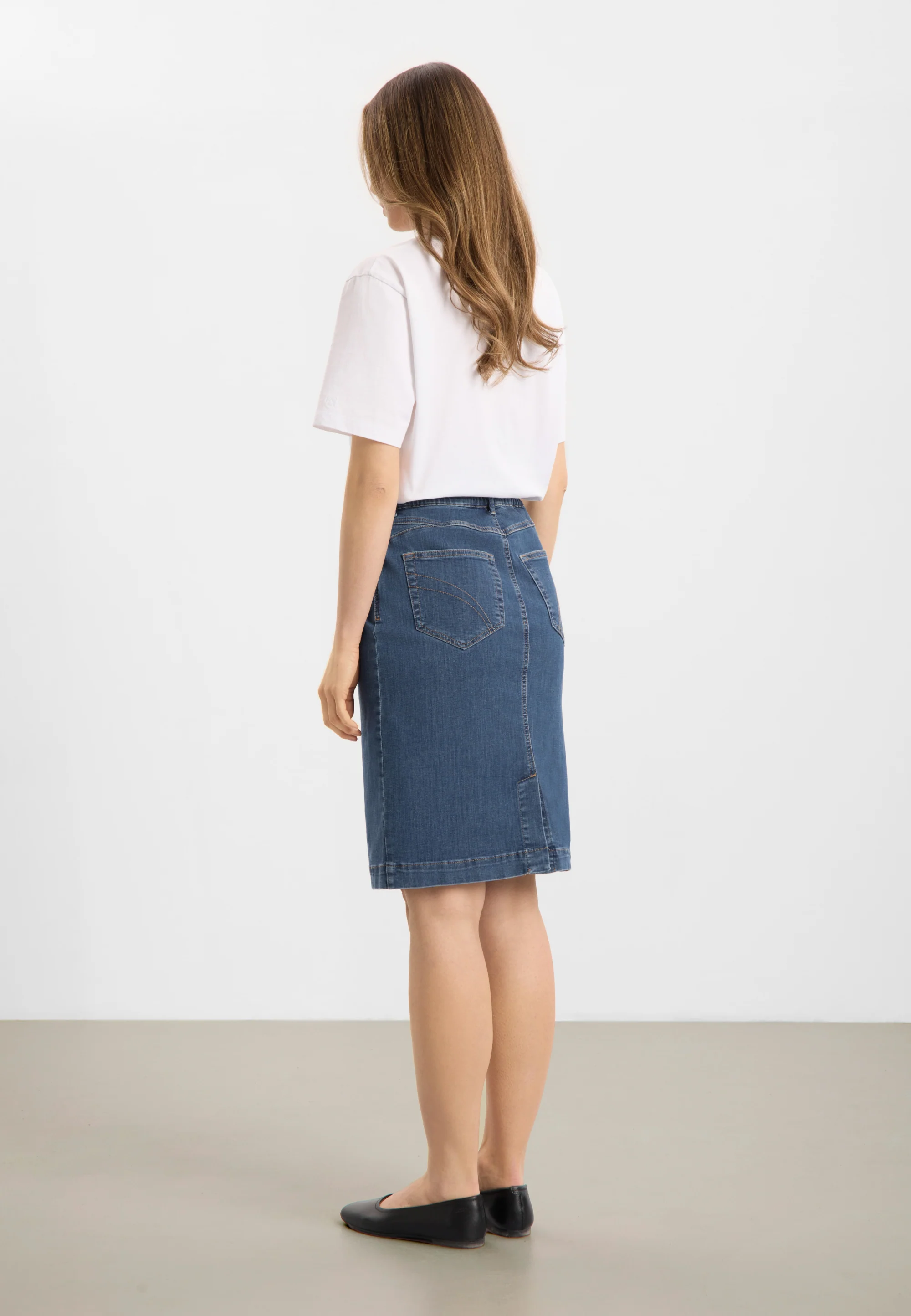 Susanna Skirt - 62 cm. - Blue Denim - Image 3