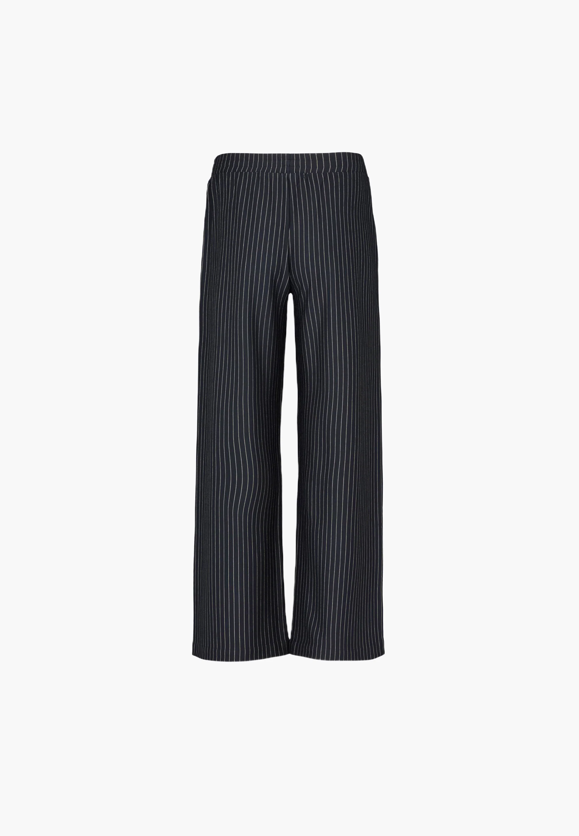 Daisy Pure Straight - Medium Length - Navy Stripe Brushed - Image 3