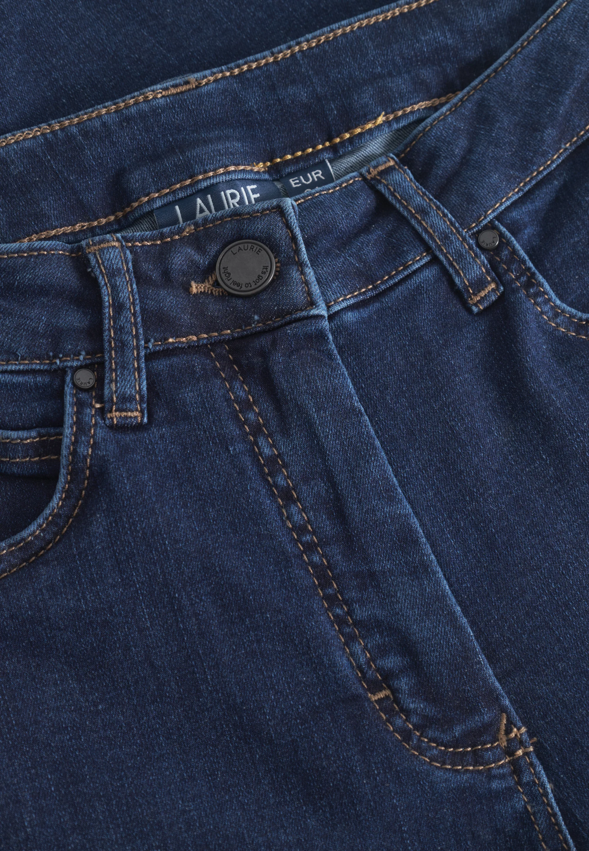 Charlotte Regular - Medium Length - Dark Blue Denim - Image 5