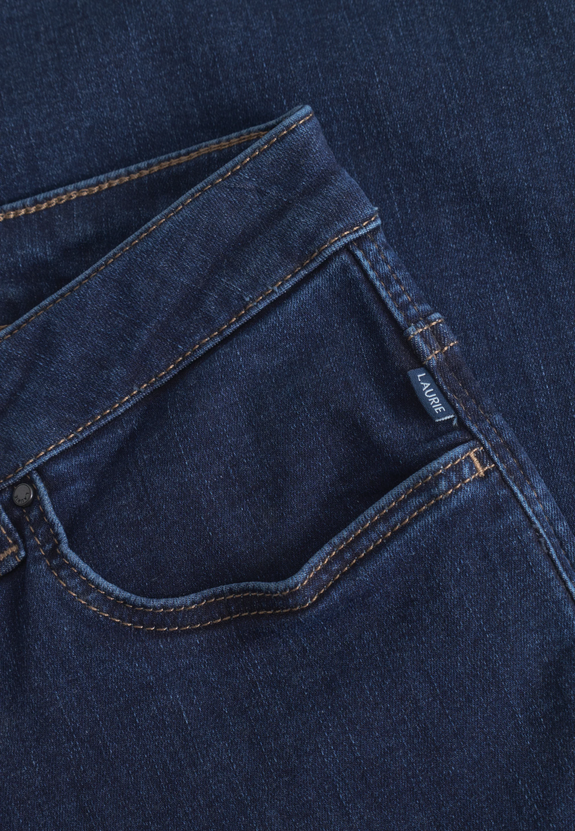 Charlotte Regular - Medium Length - Dark Blue Denim - Image 7