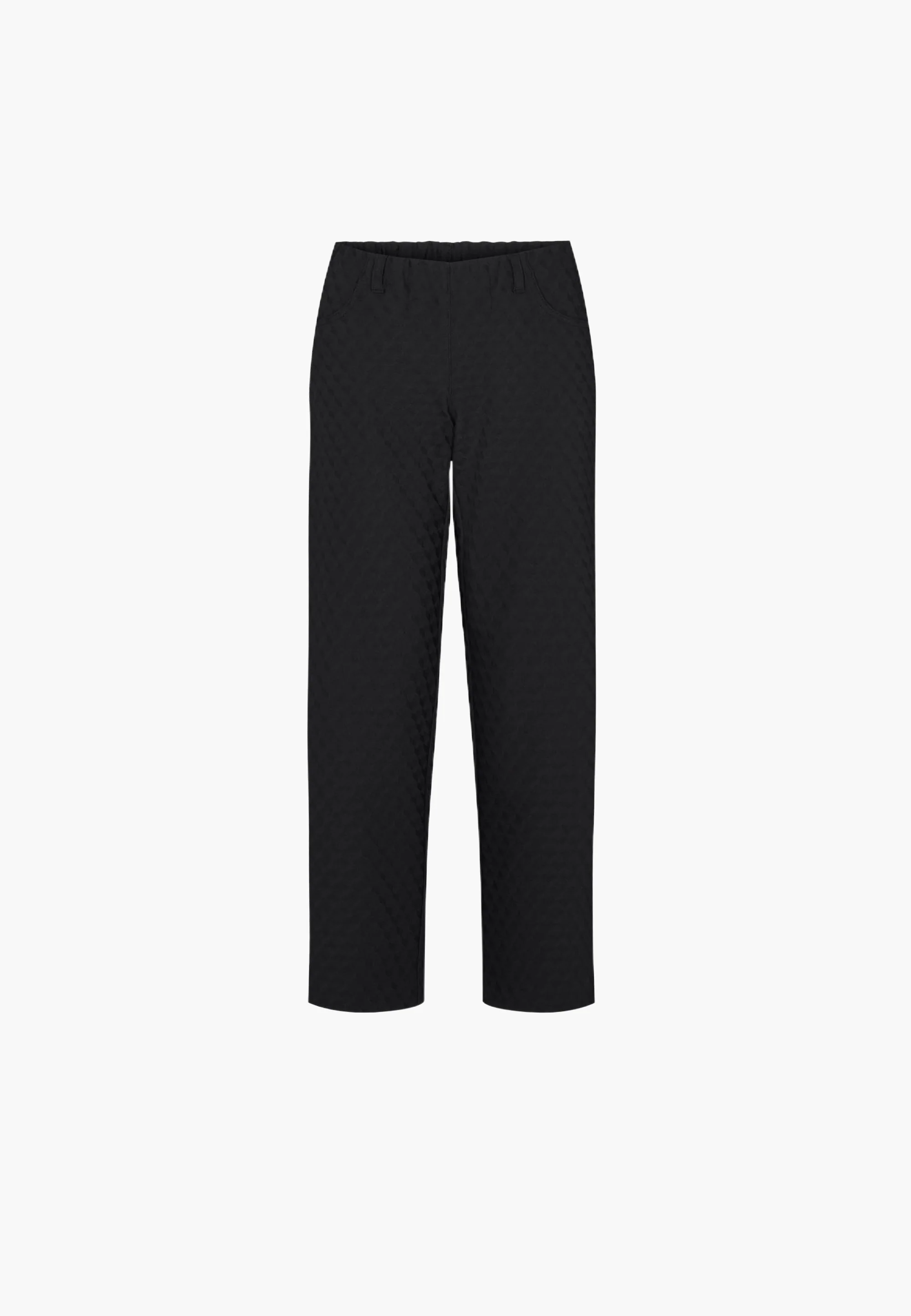 Tracy Straight - Short Length - Black Jacquard - Image 5