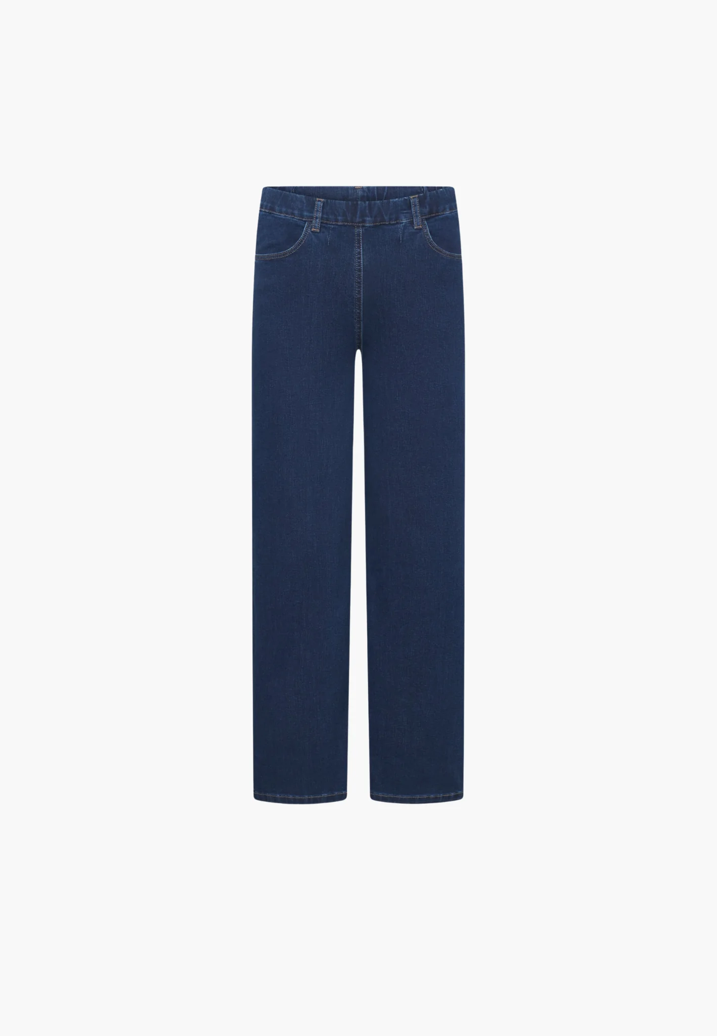 Donna Loose - Short Length - Dark Blue Denim - Image 2