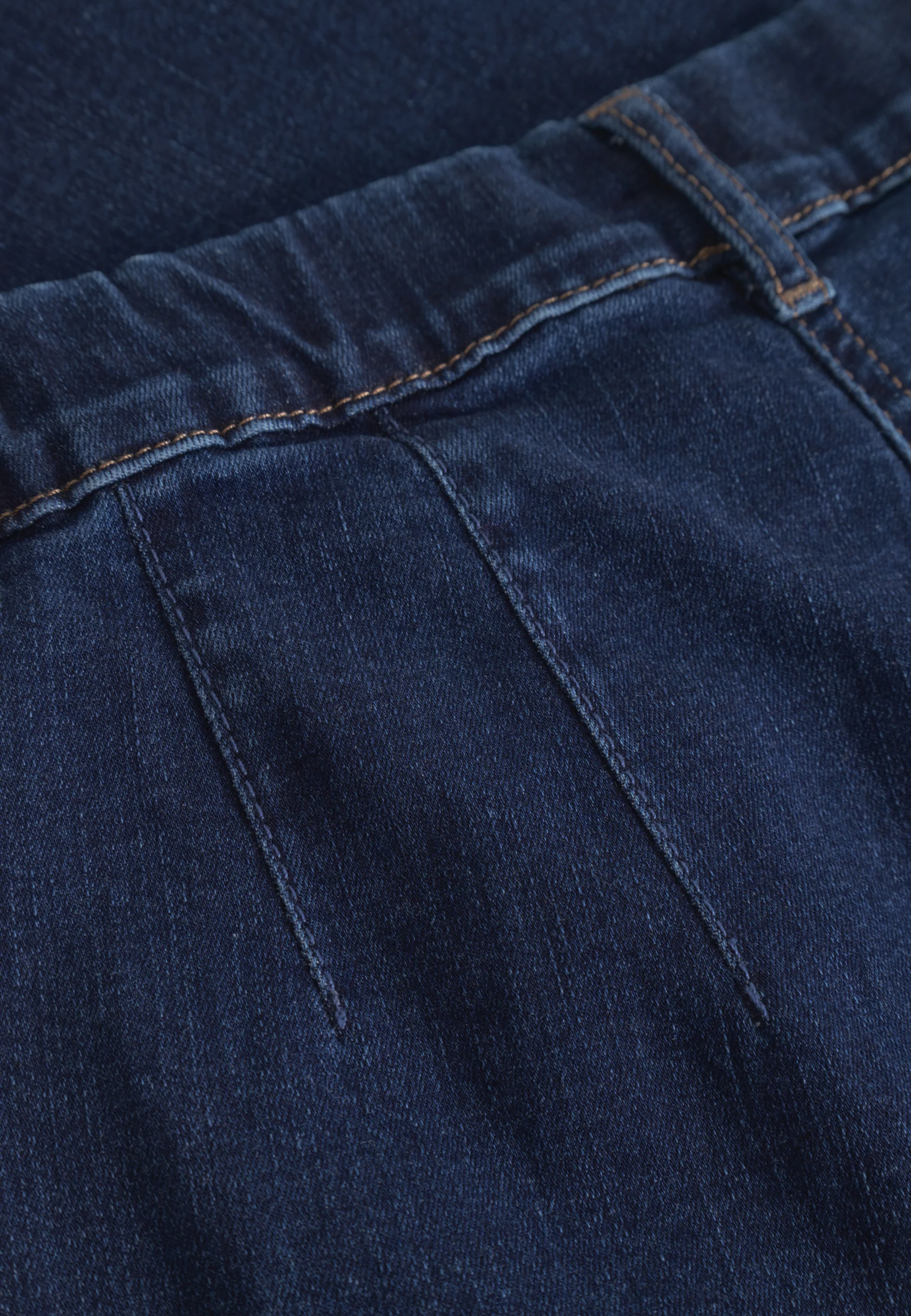 Donna Loose - Short Length - Dark Blue Denim - Image 8