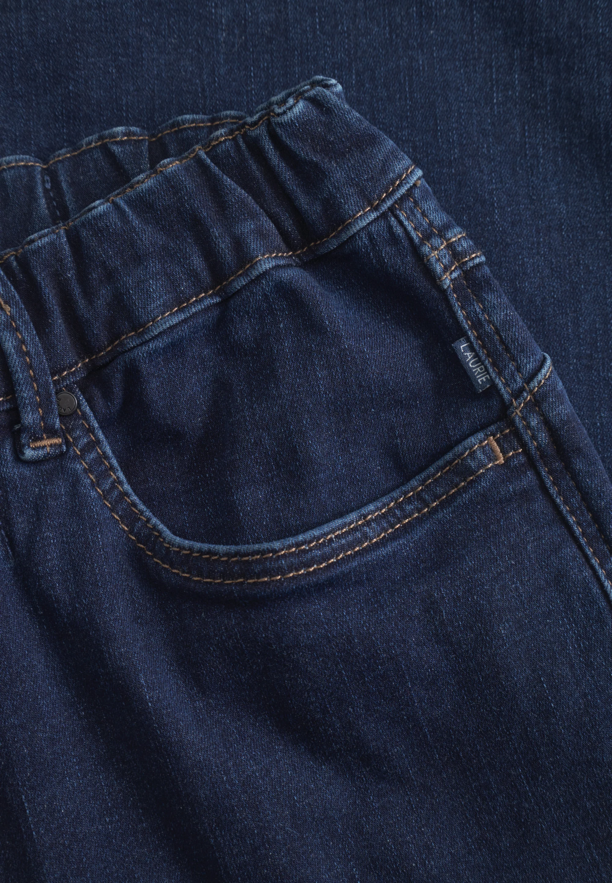 Hannah Regular - Ekstra Short Length - Dark Blue Denim - Image 6