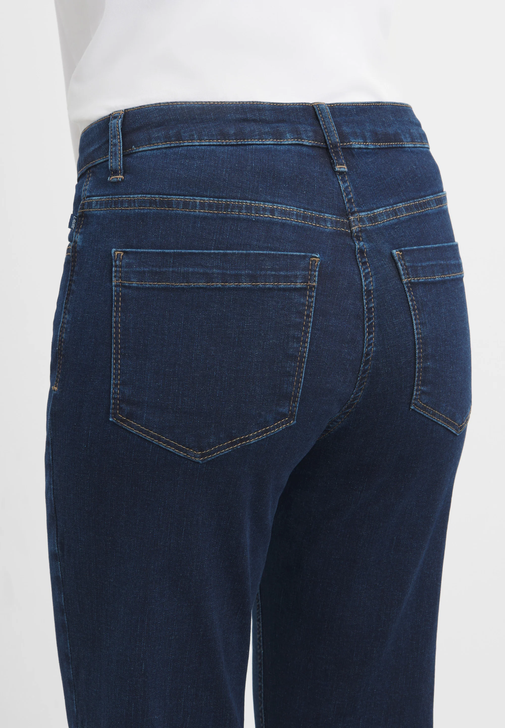 Charlotte Regular - Short Length - Dark Blue Denim - Image 4