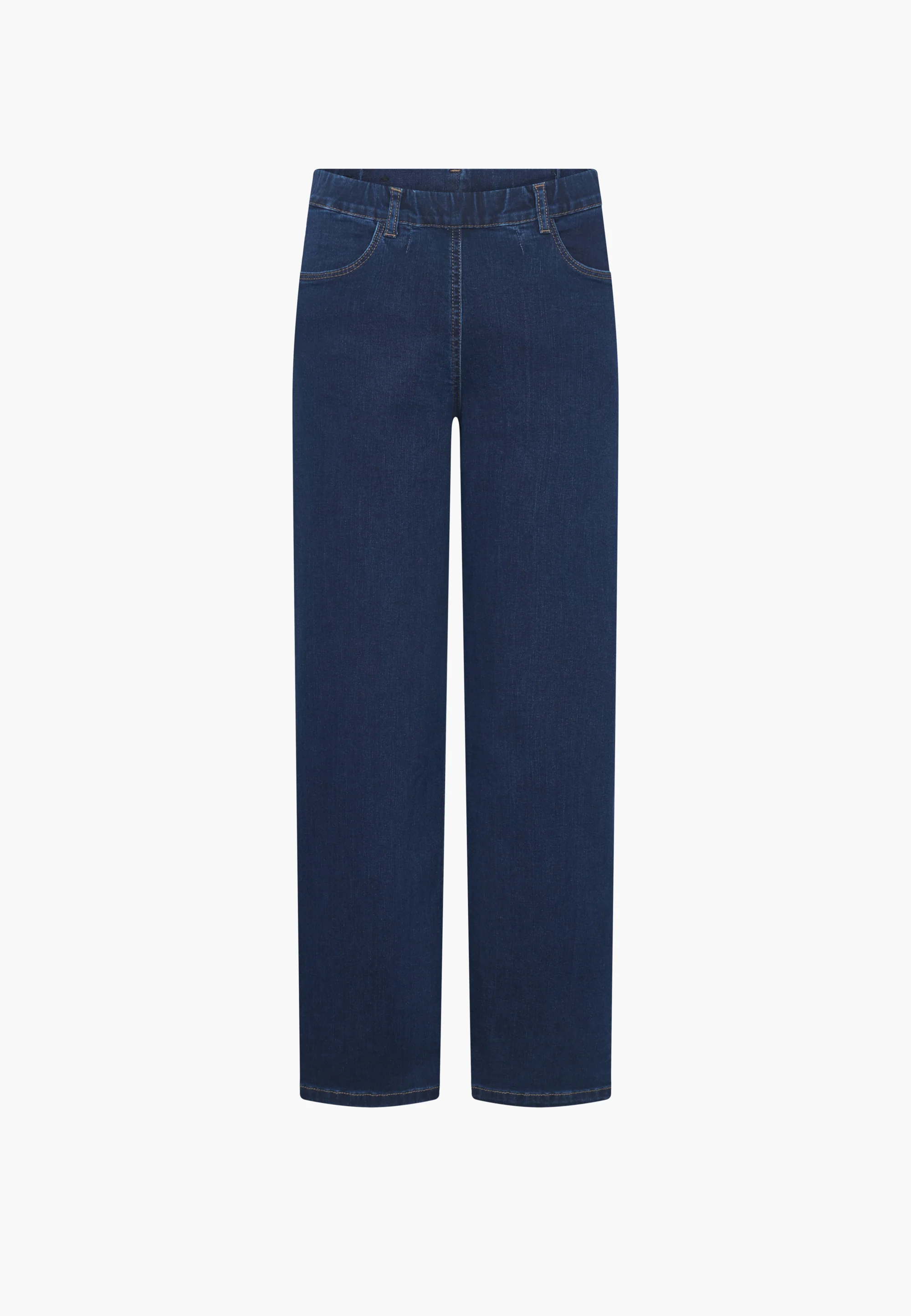 Donna Loose - Long Length - Dark Blue Denim - Image 8