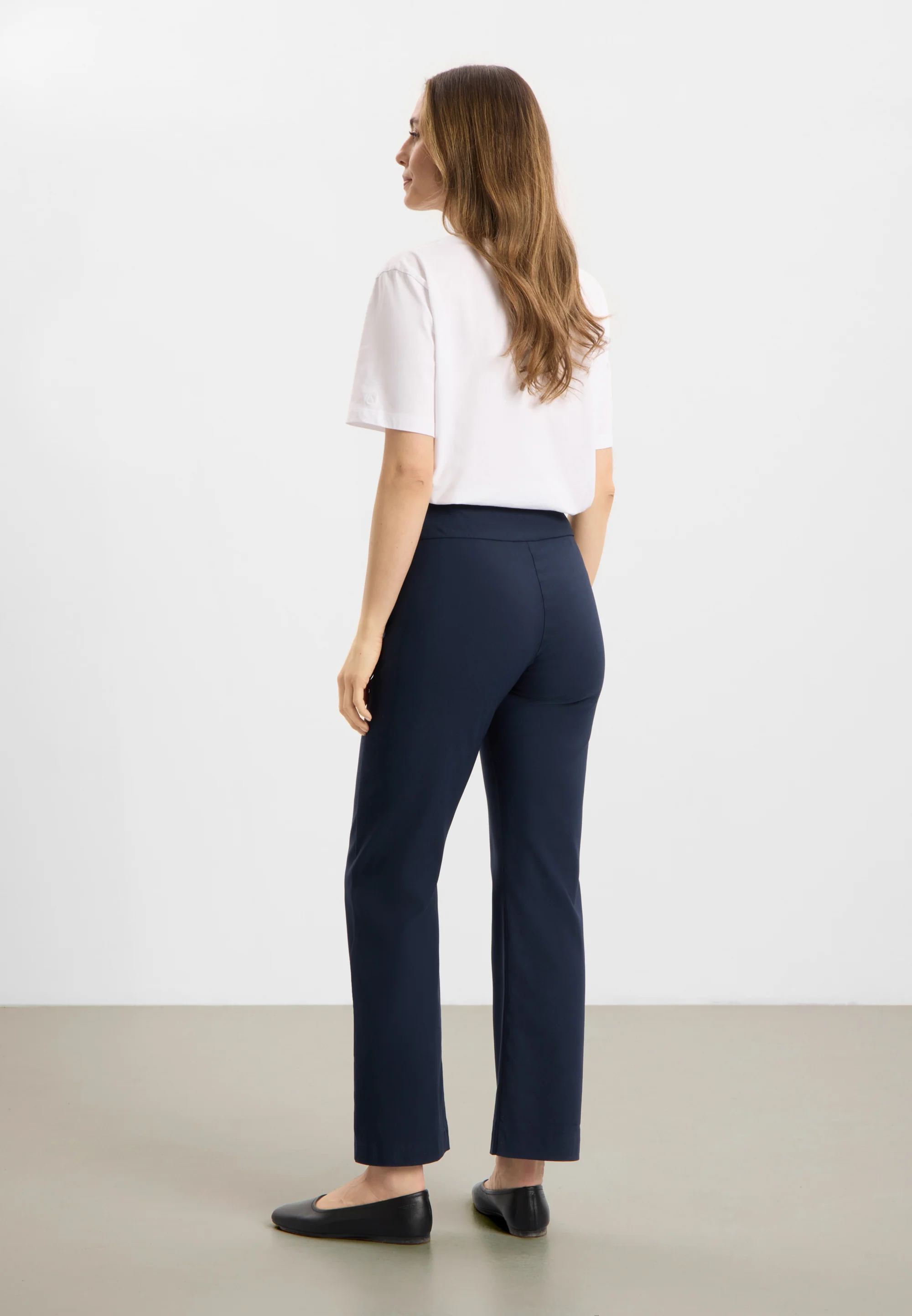 Thea Straight - Short Length - Navy - Image 3