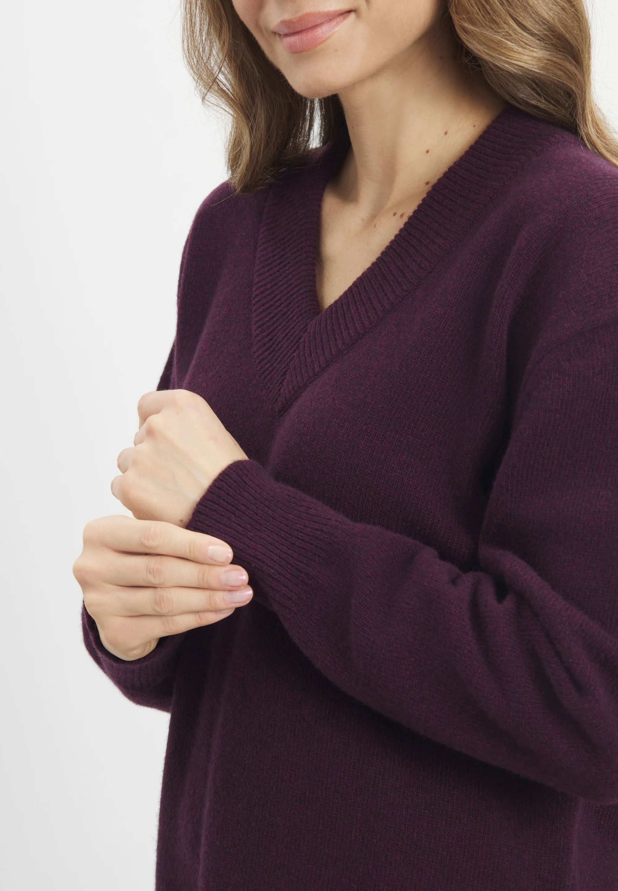 Iza Sweater - Zinfandel - Image 4