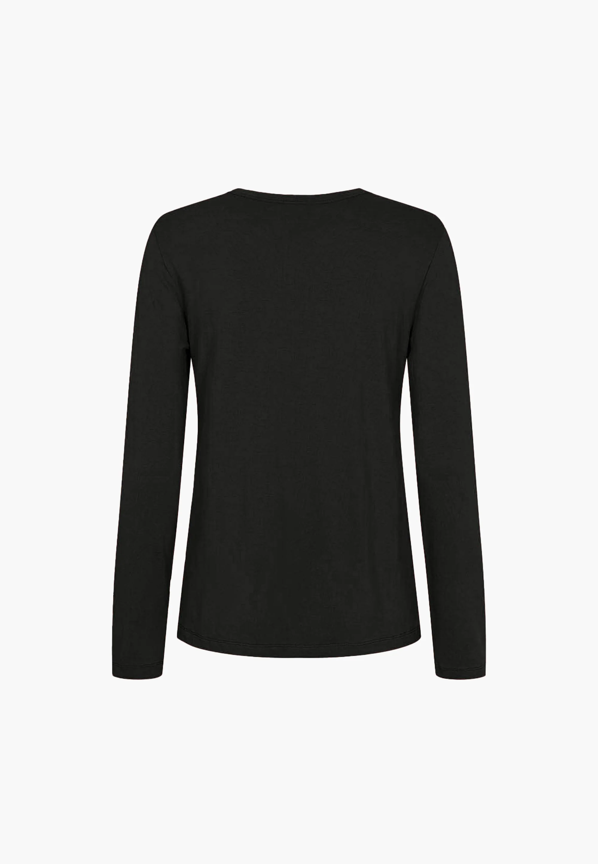Amanda T-Shirt - Long Sleeve - Black - Image 3
