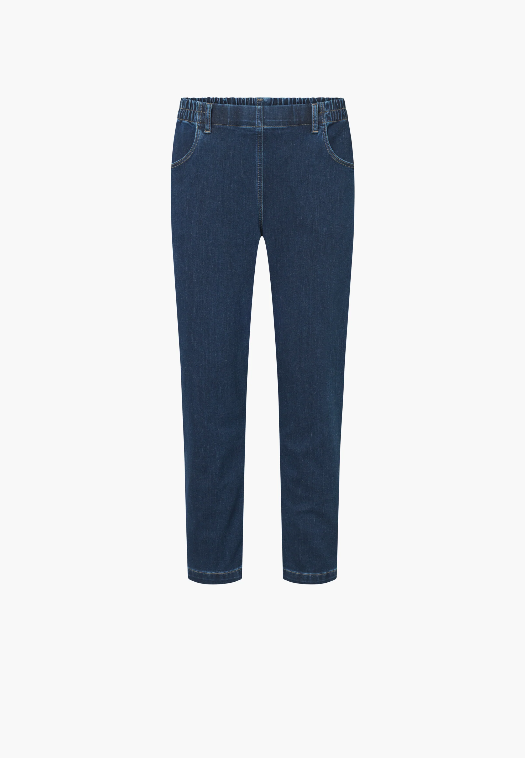 Ellie Relaxed - Short Length - Dark Blue Denim