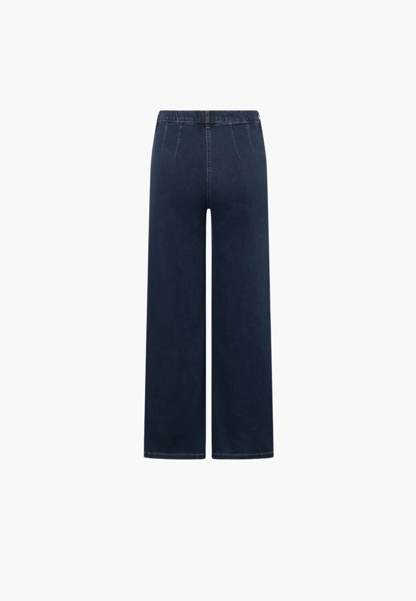 Donna Loose - Medium Length - Dark Blue Denim - Image 8