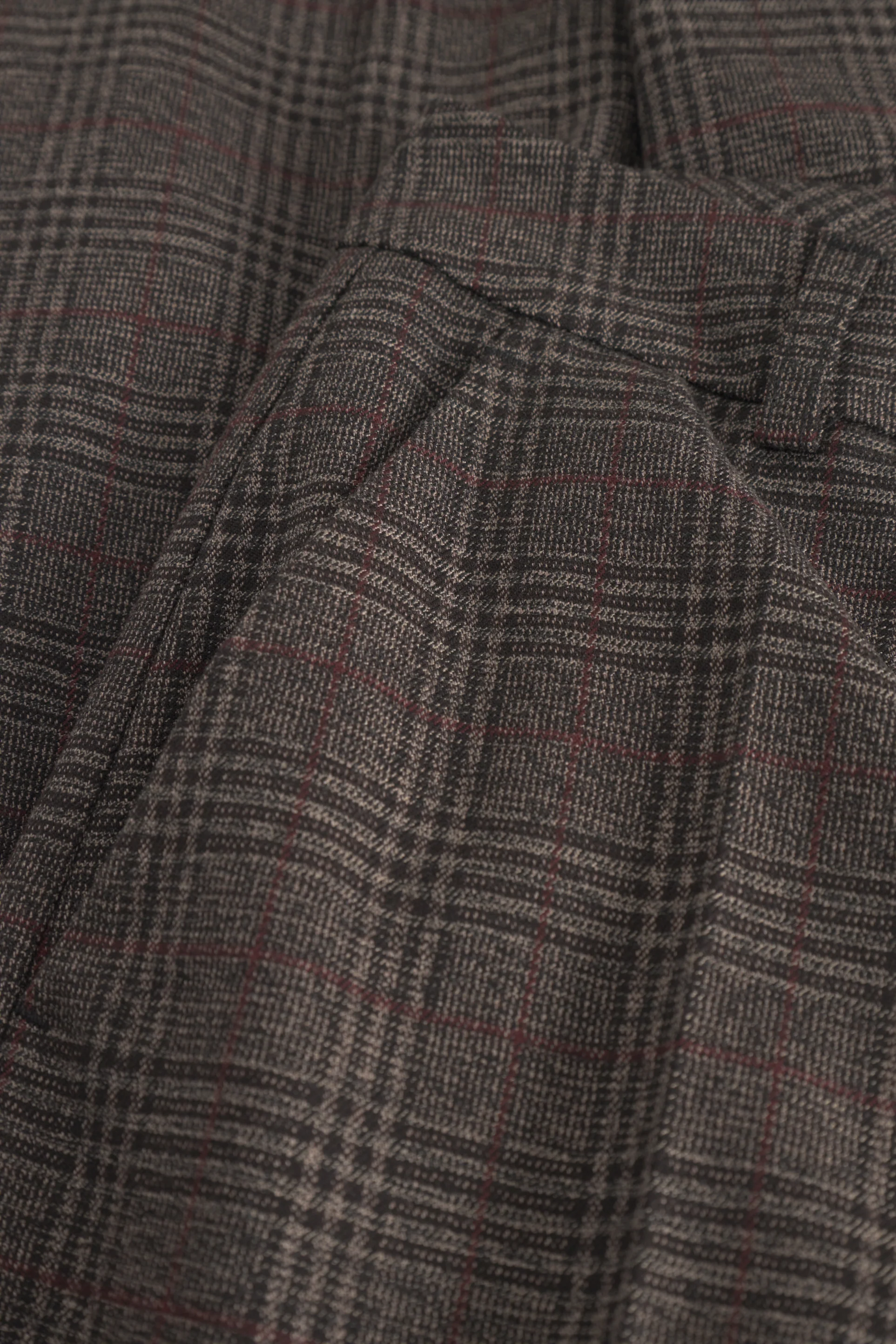 Judy Straight - Medium Length - Black Check - Image 5