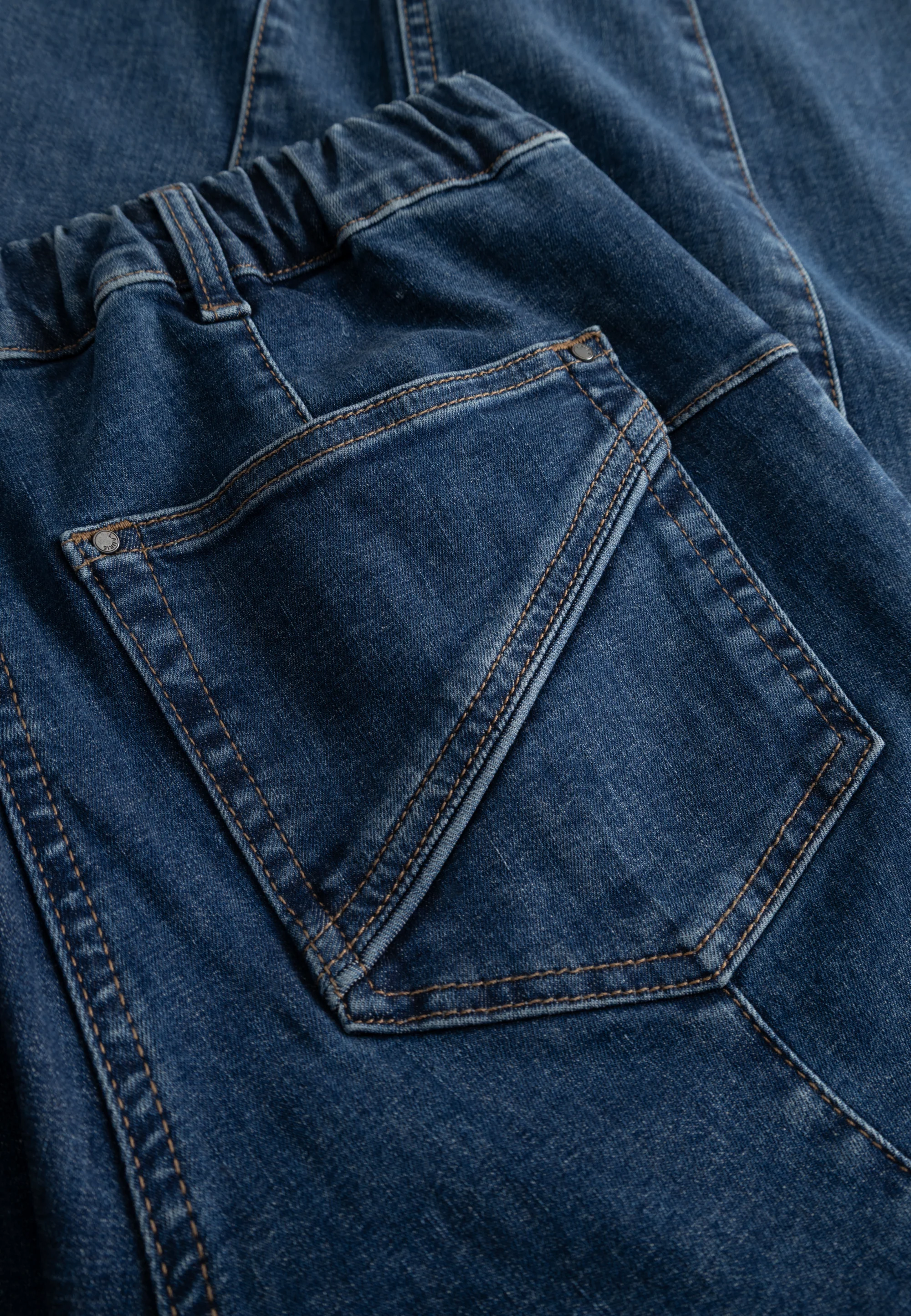 Slender Rouge Regular - Short Length - Blue Denim - Image 4