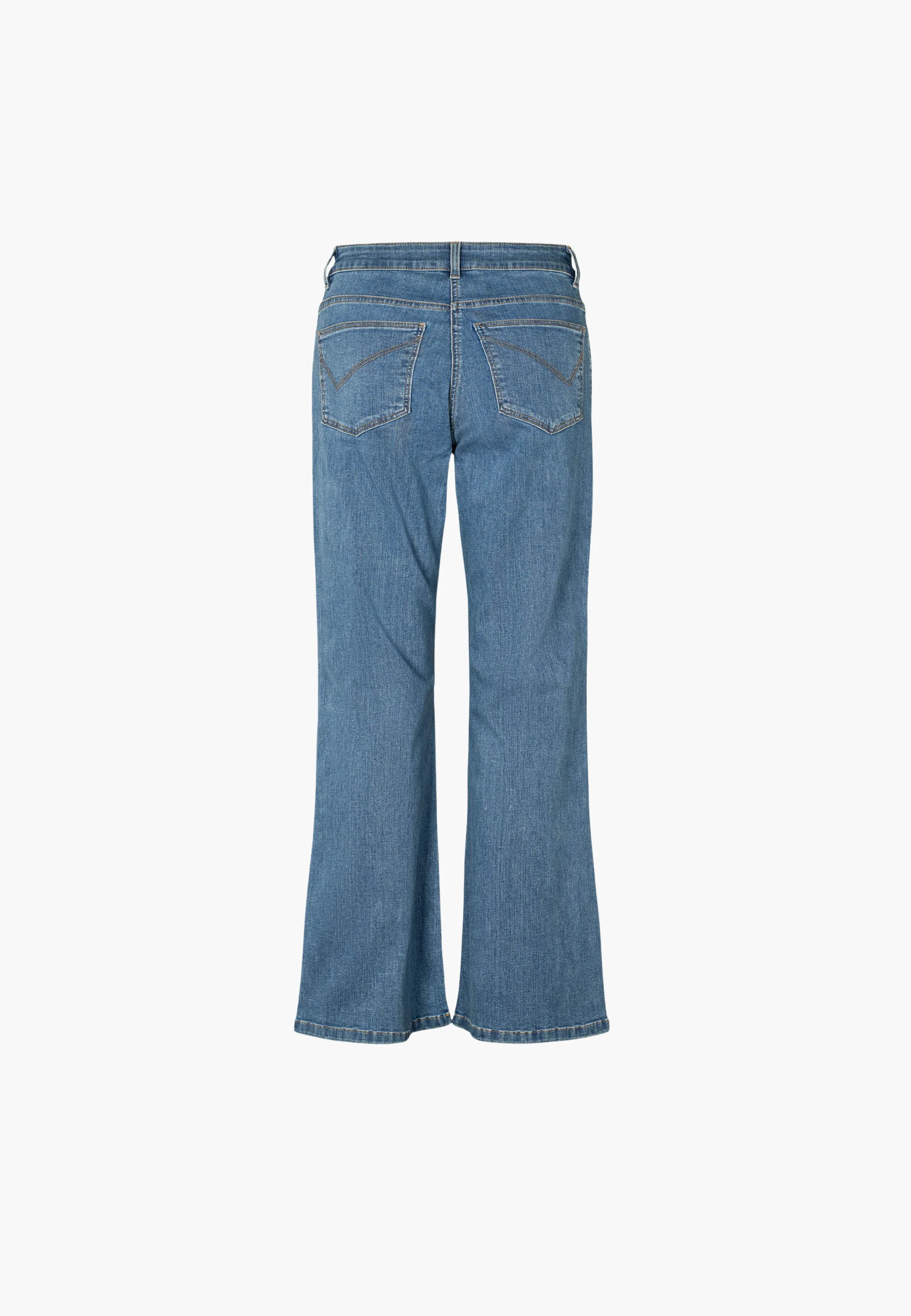 Charlotte Flare Regular - Medium Length - Blue denim - Image 2