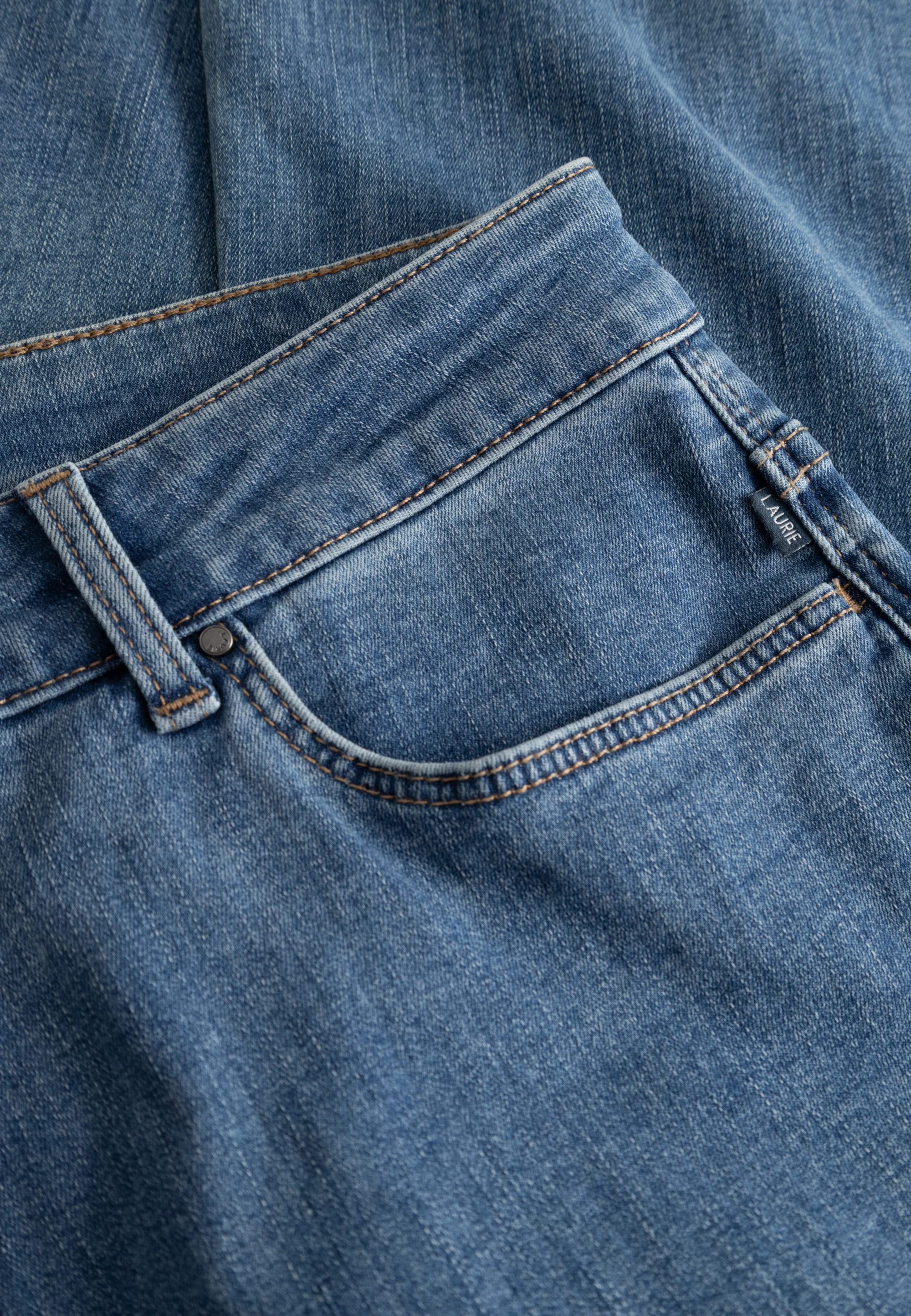 Charlotte Flare Regular - Medium Length - Blue denim - Image 4