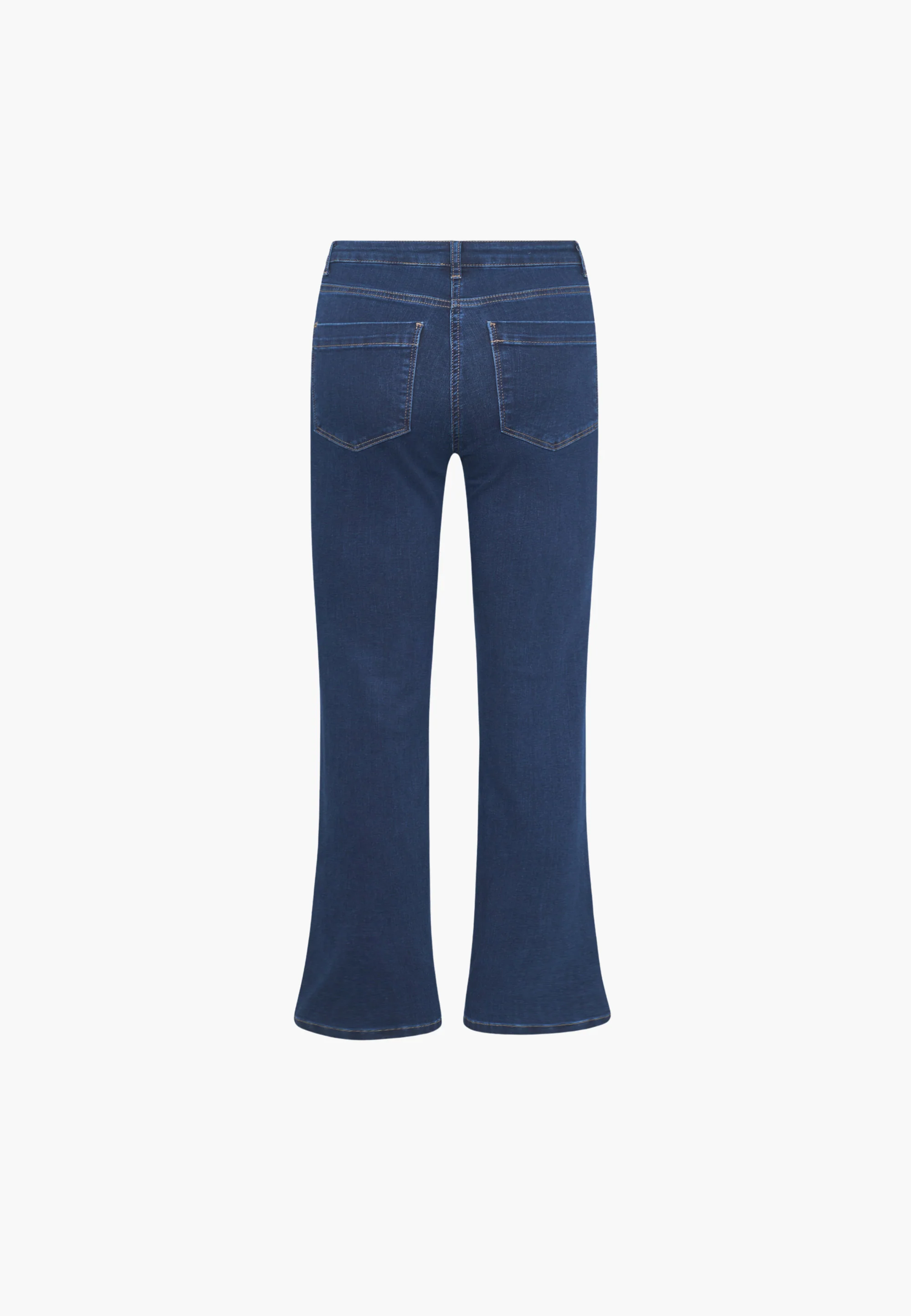 Charlotte Flare Regular - Medium Length - Dark Blue Denim - Image 2