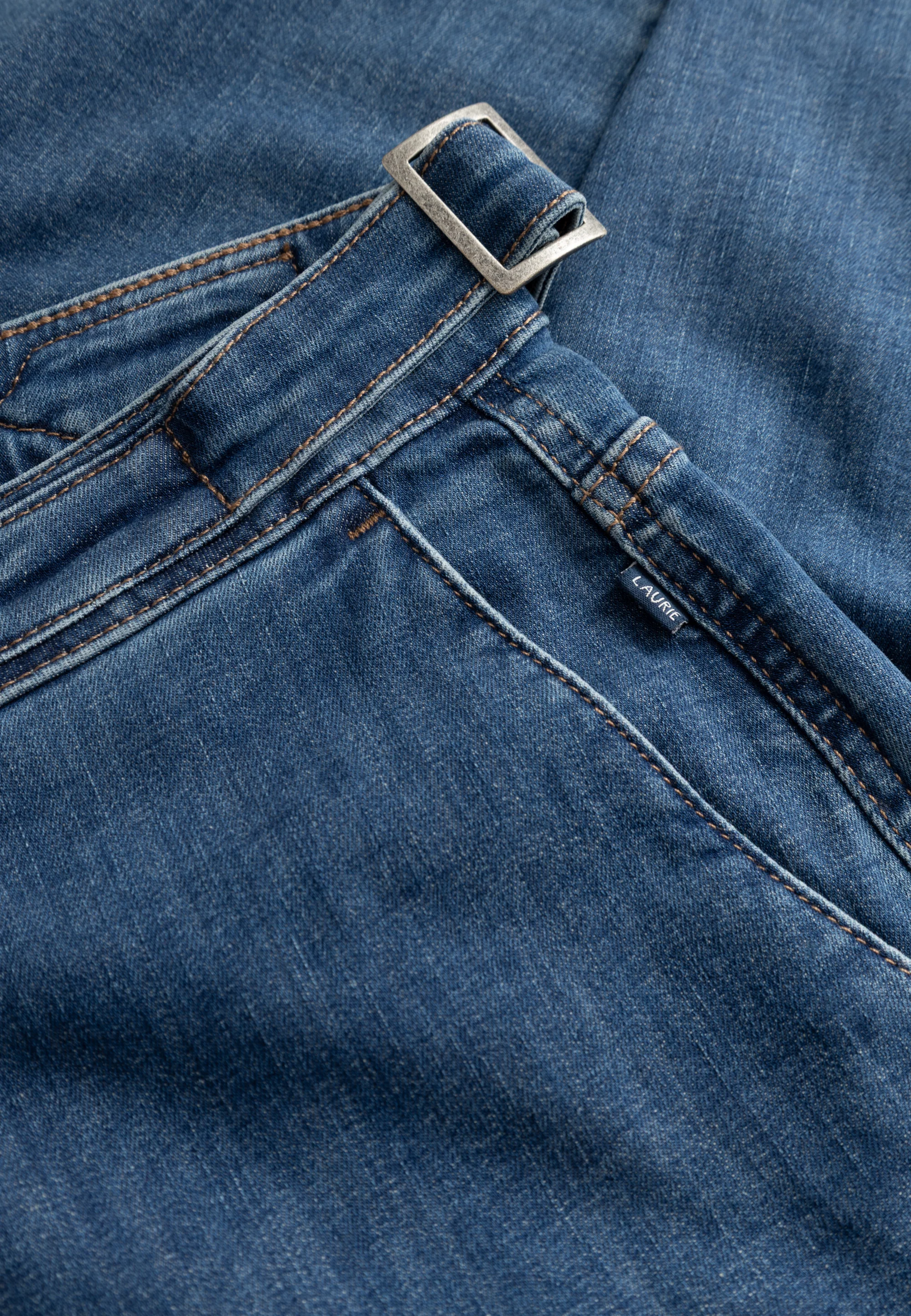 Freya Tapered Loose CL - Blue Denim - Image 5