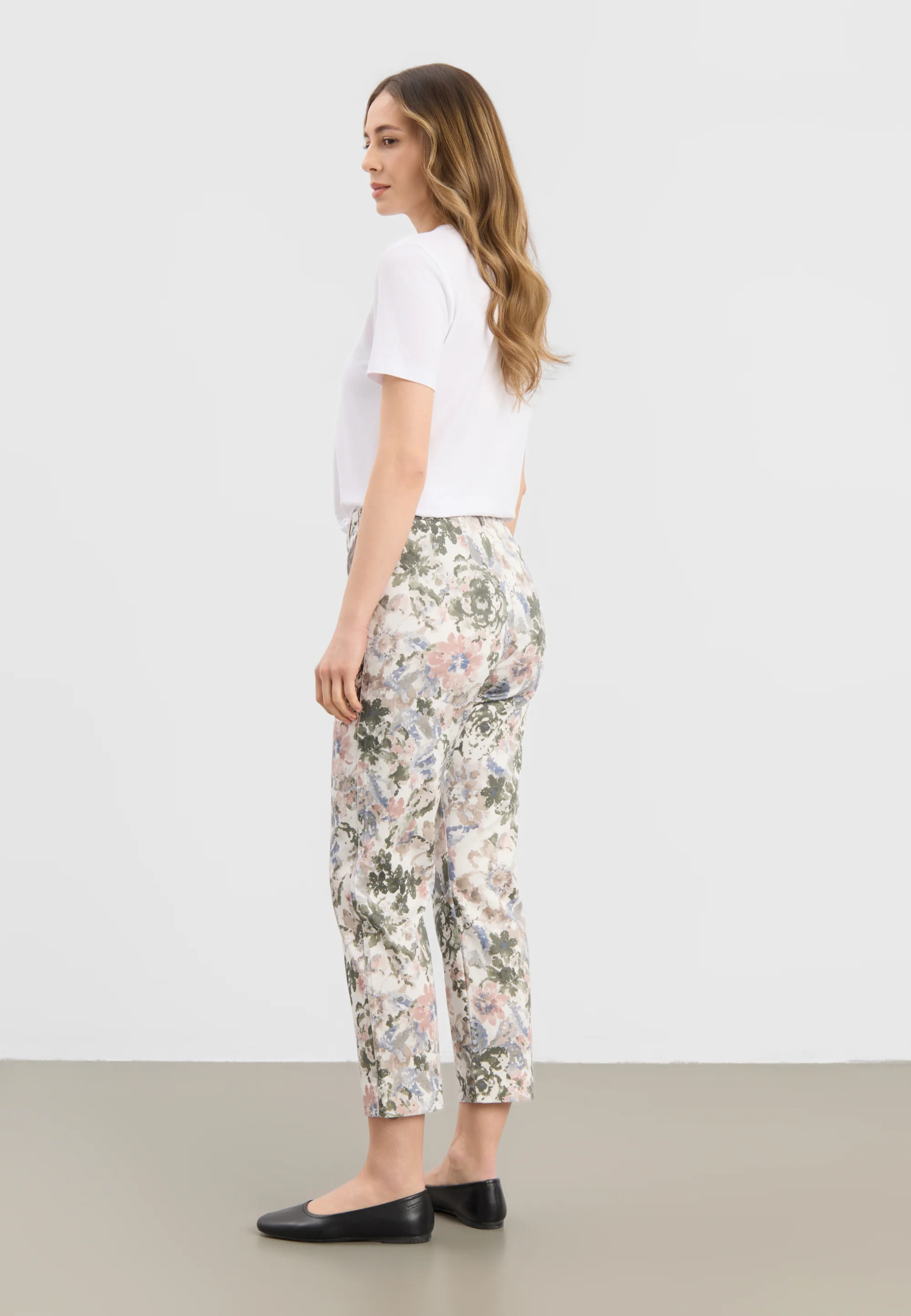 Taylor Regular CL - Khaki watercolour print - Image 2