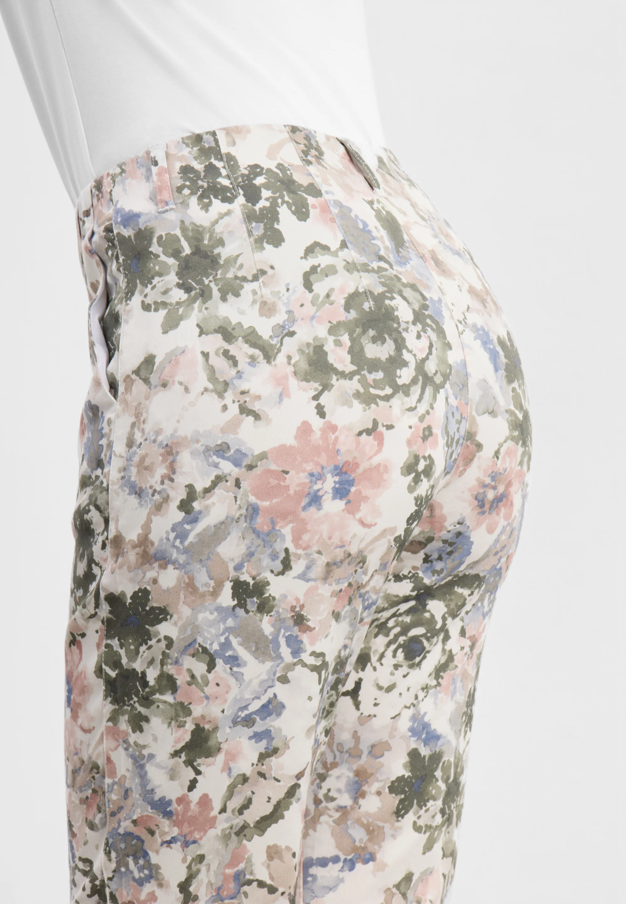 Taylor Regular CL - Khaki watercolour print - Image 3