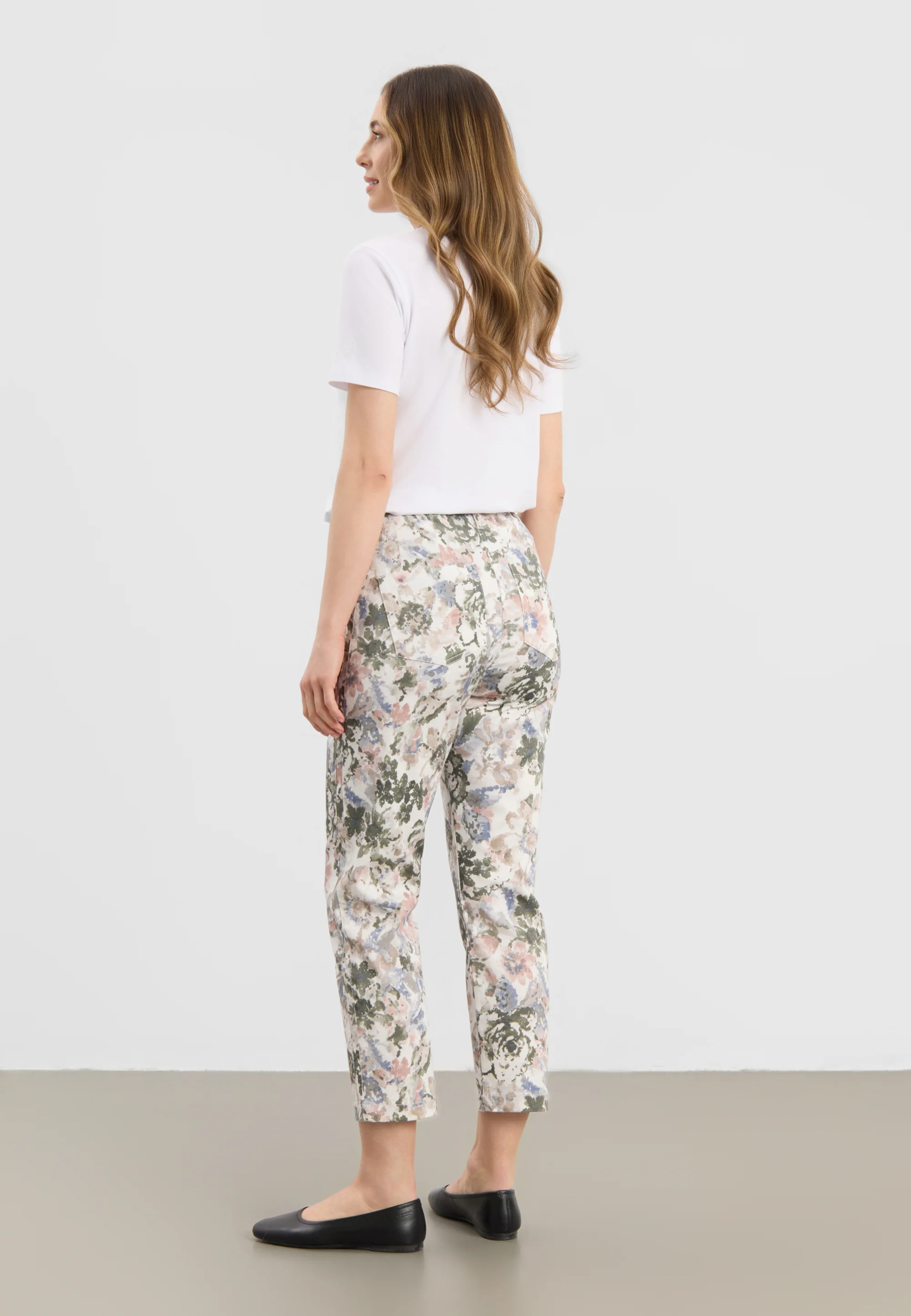 Patricia Pure Regular CL - Khaki watercolour print - Image 2