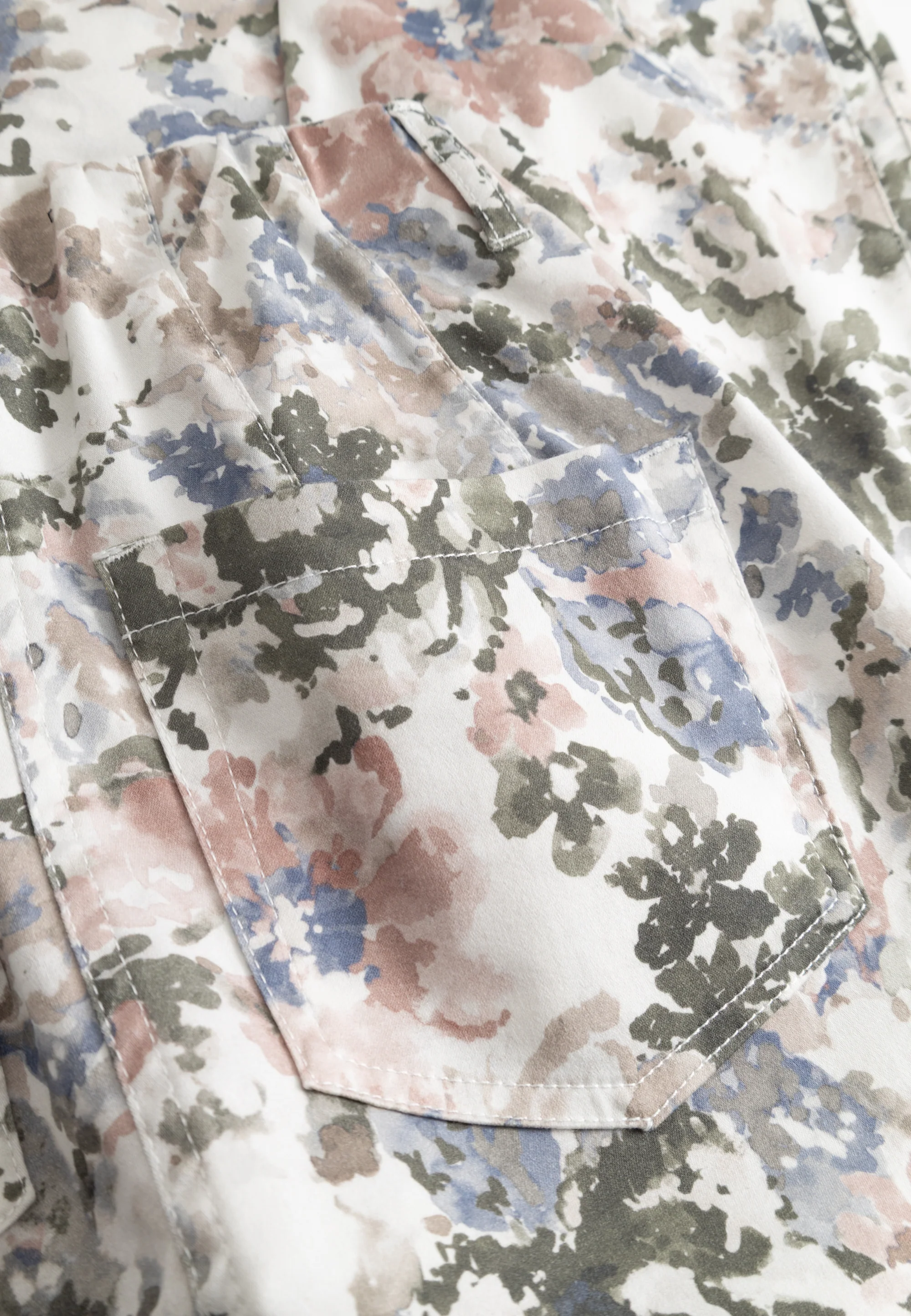 Patricia Pure Regular CL - Khaki watercolour print - Image 4