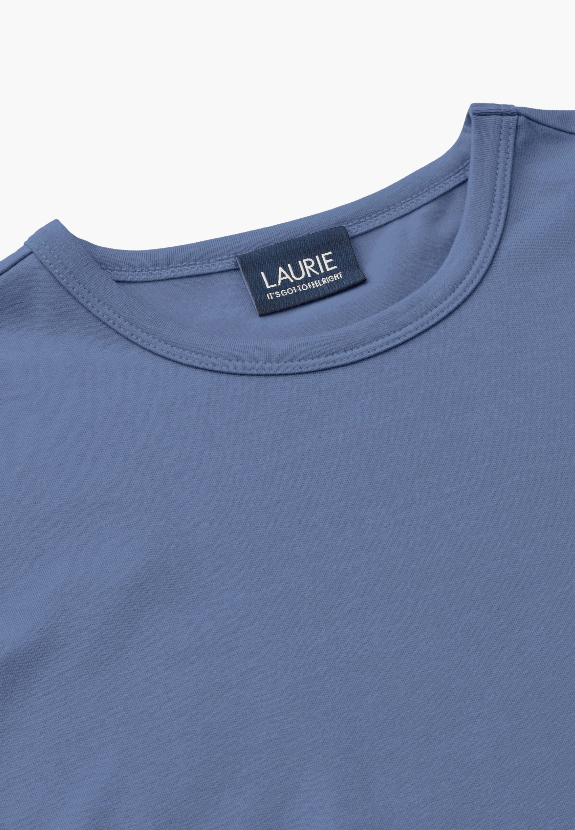 Amanda T-Shirt SS - Blue - Image 4