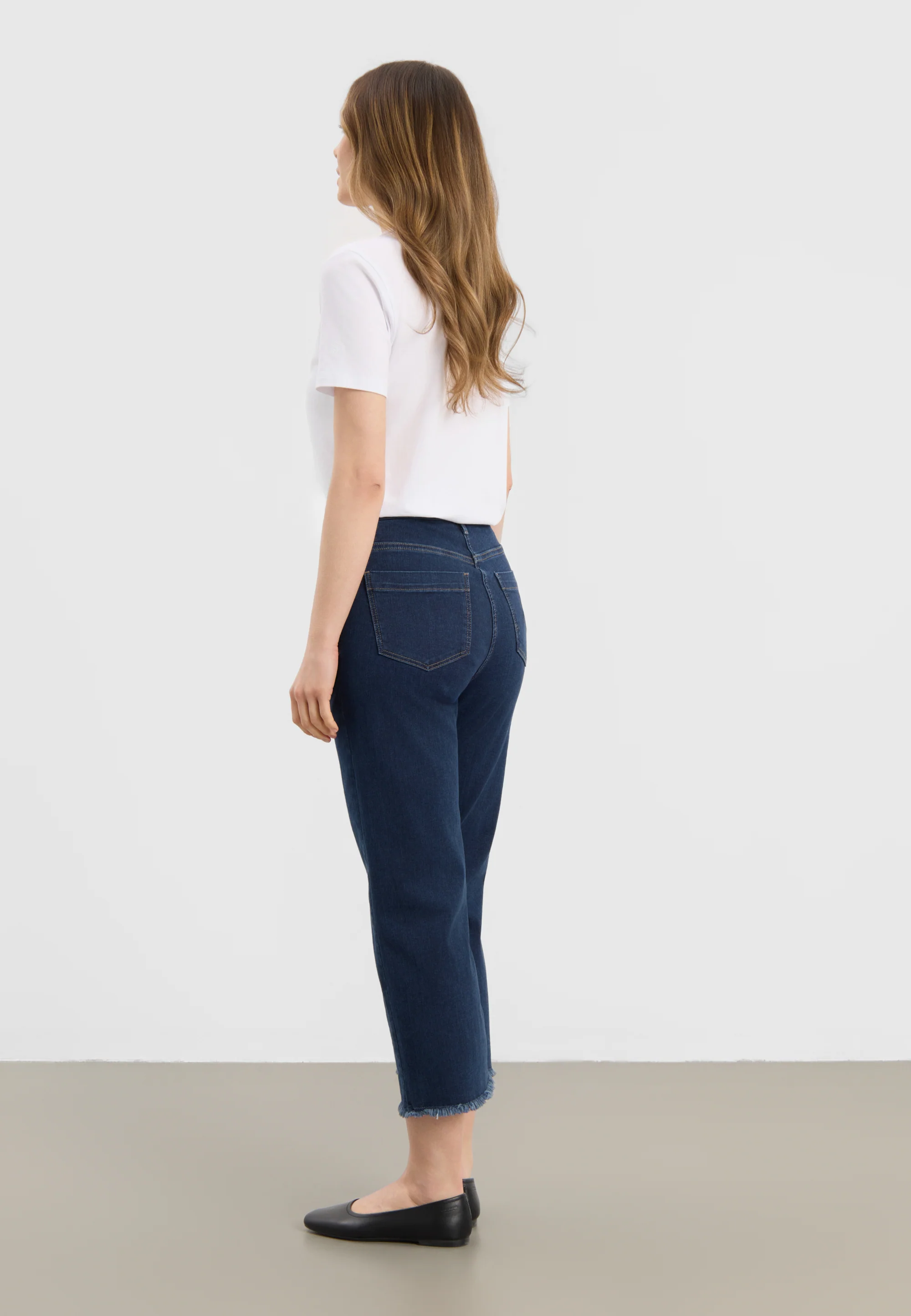 Amelia Raw Straight CL - Dark Blue Denim - Image 2