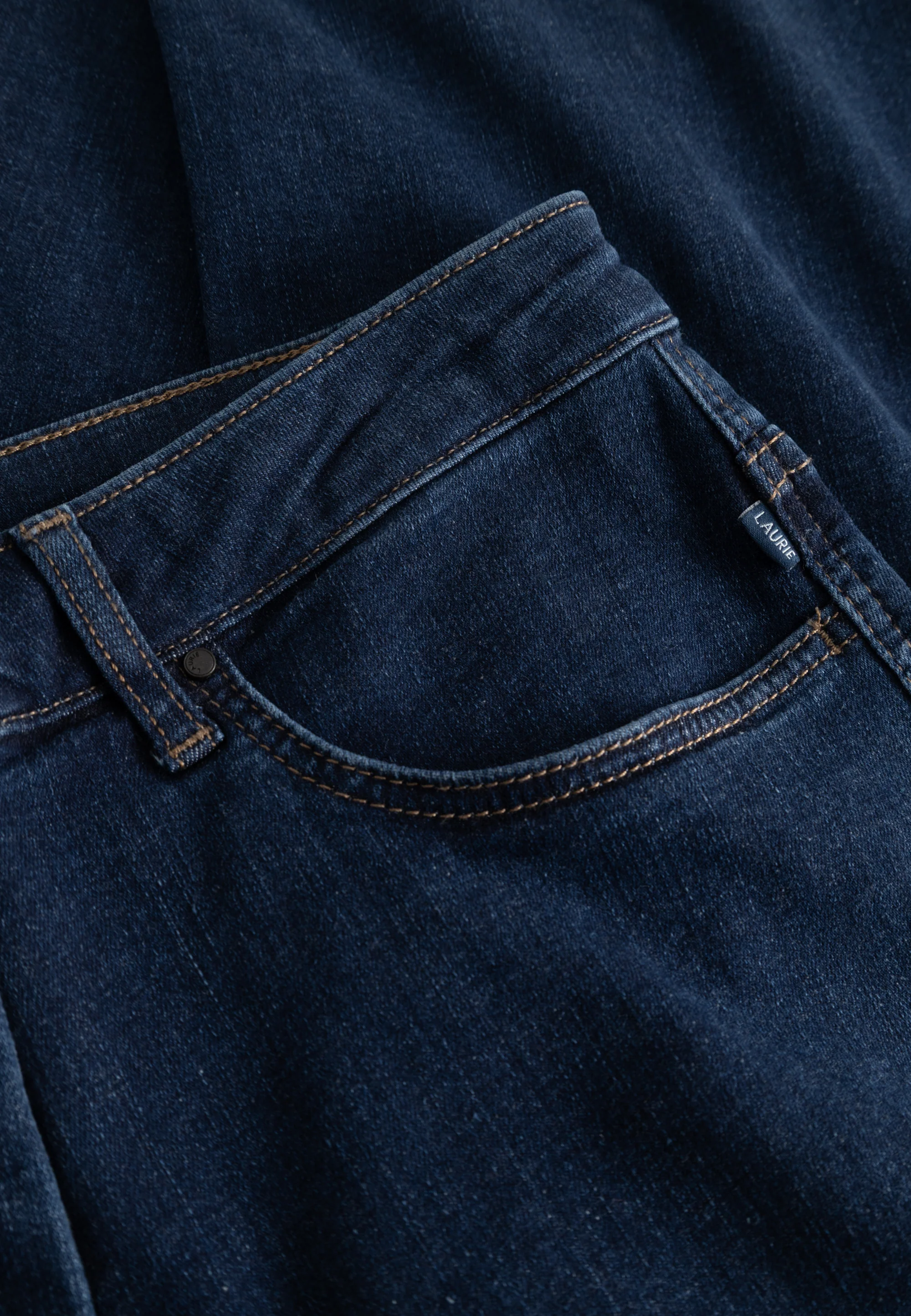 Amelia Raw Straight CL - Dark Blue Denim - Image 5