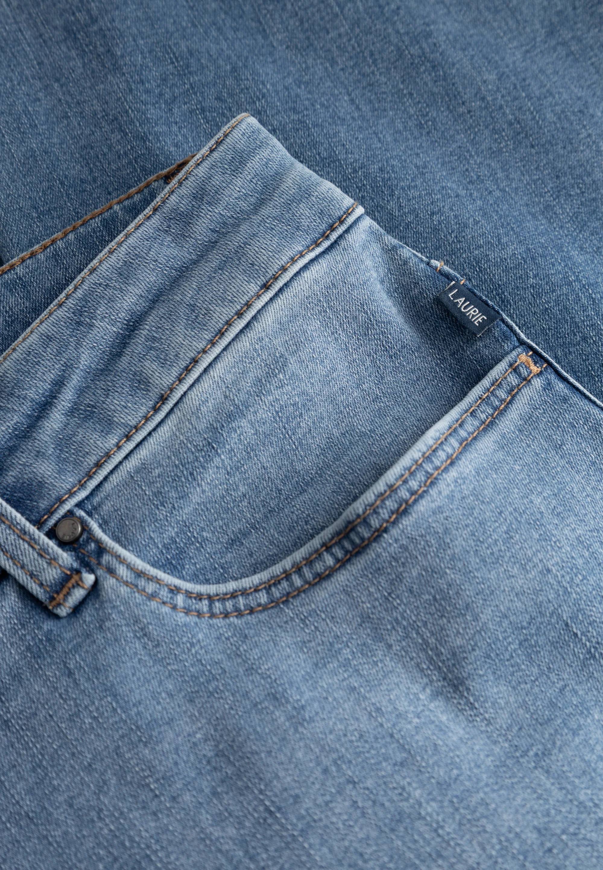 Amelia Raw Straight CL - Washed blue denim - Image 5
