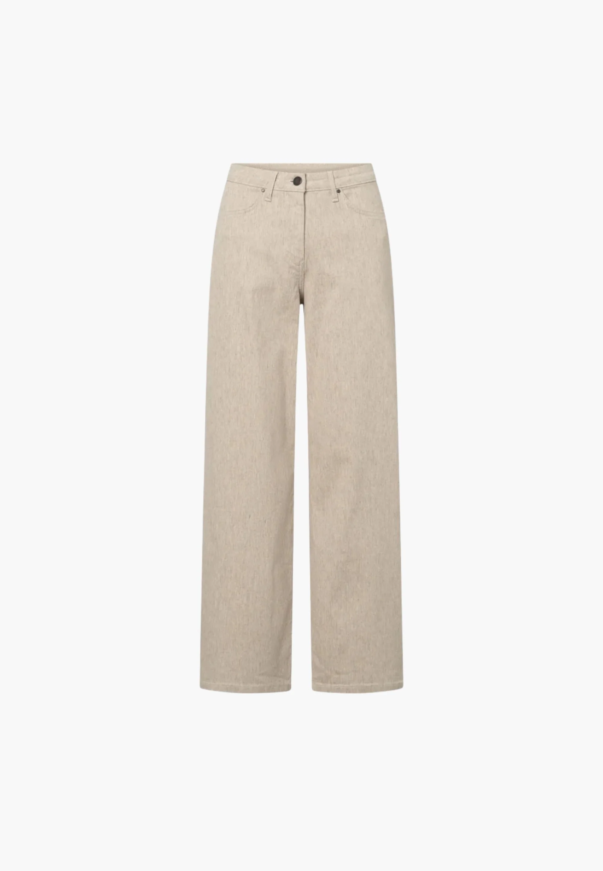 Carol Loose - Medium Length - Grey sand hemp - Image 2