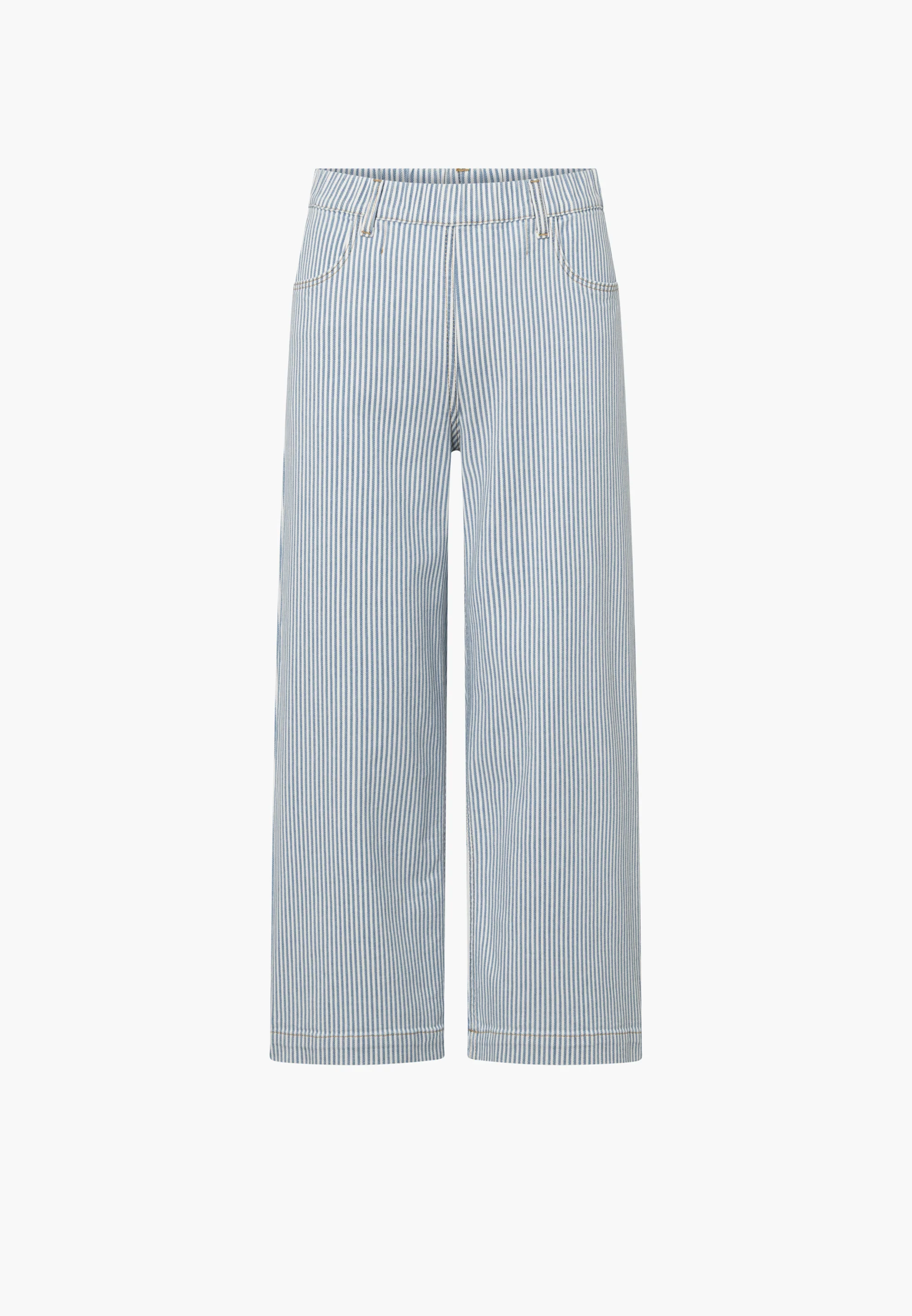 Donna Loose CL - White blue stripe - Image 3