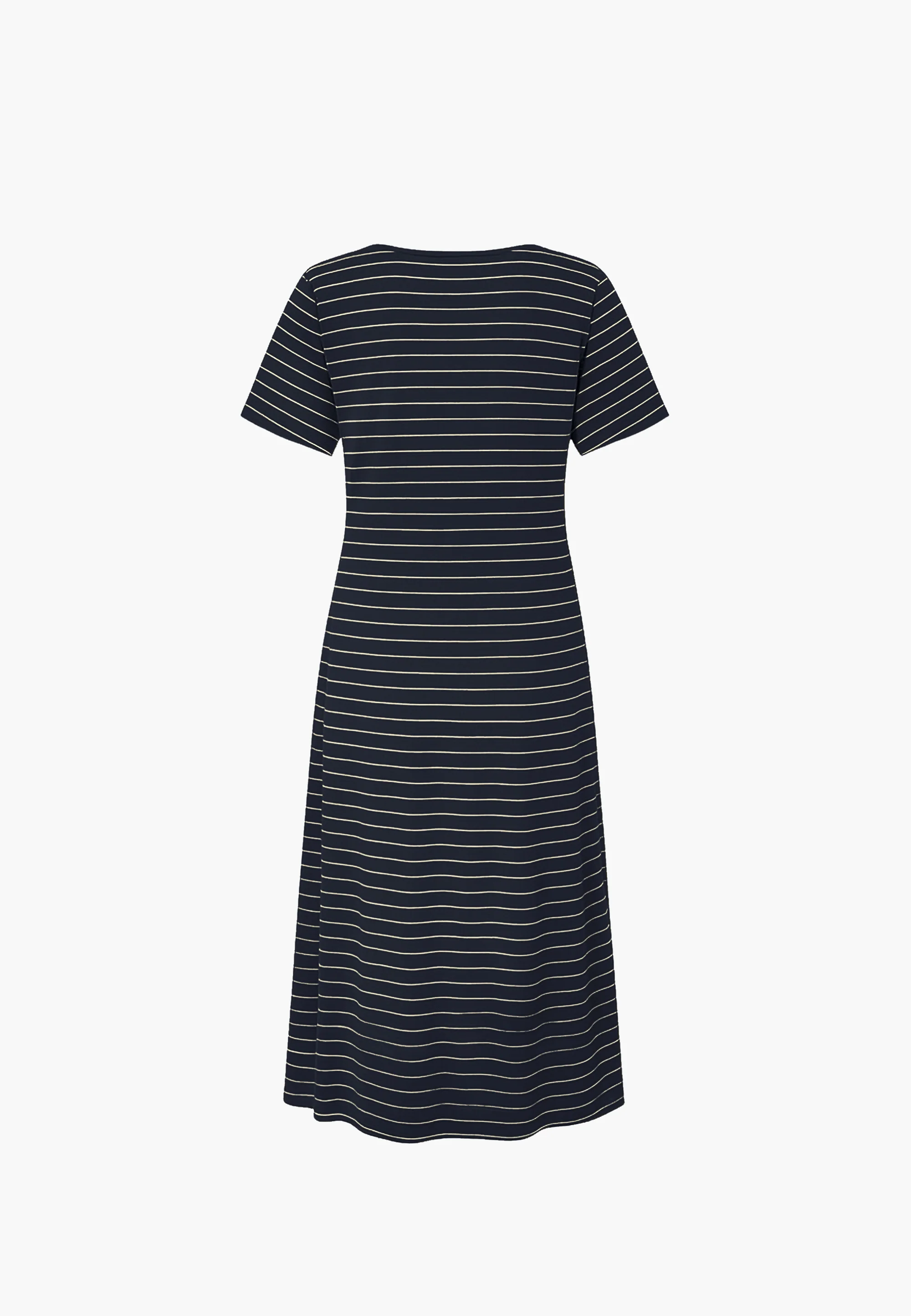 Ingrid Dress SS - Navy Stripe - Image 5