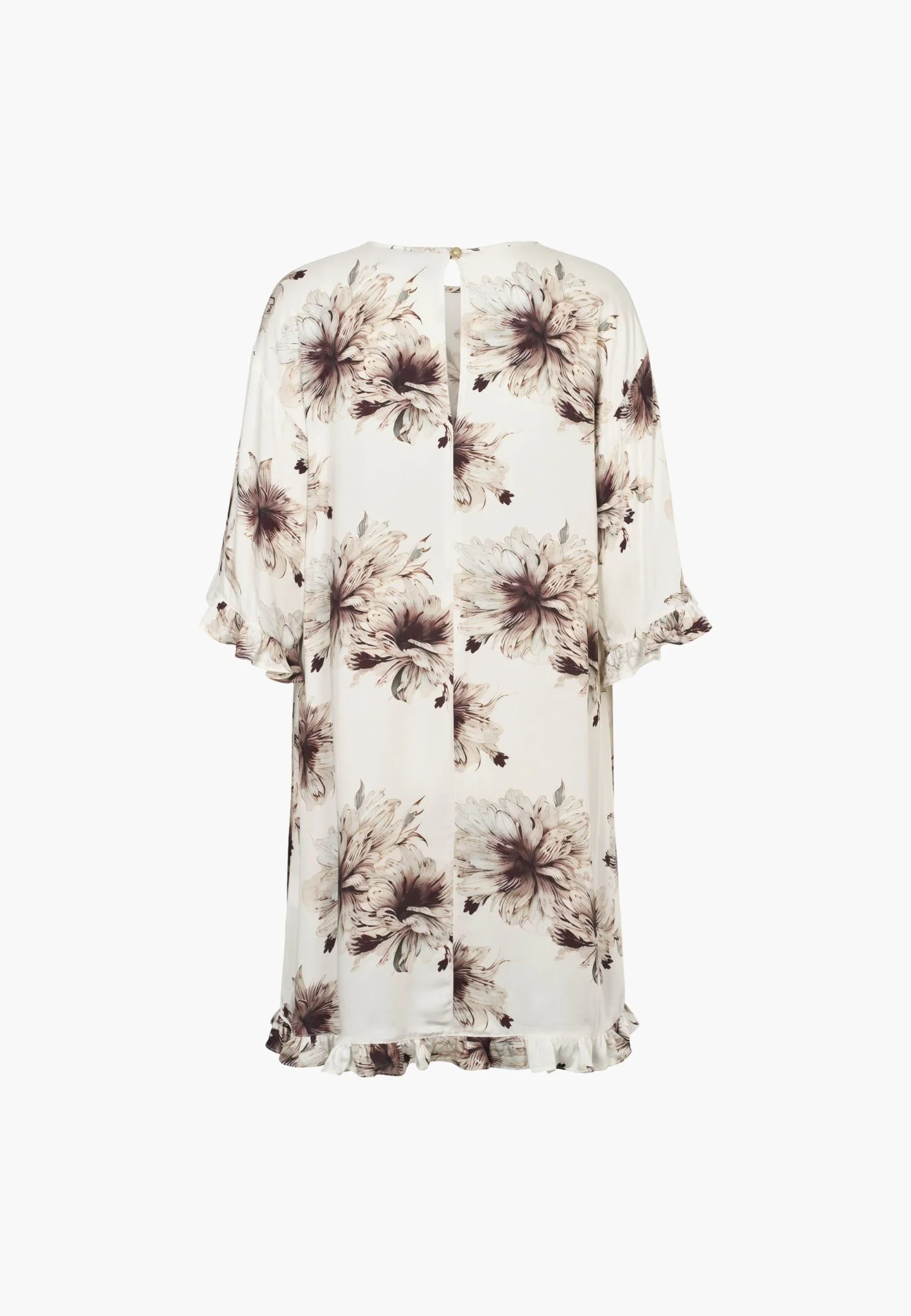 Nova Dress SS - Bloom Plum Print - Image 4