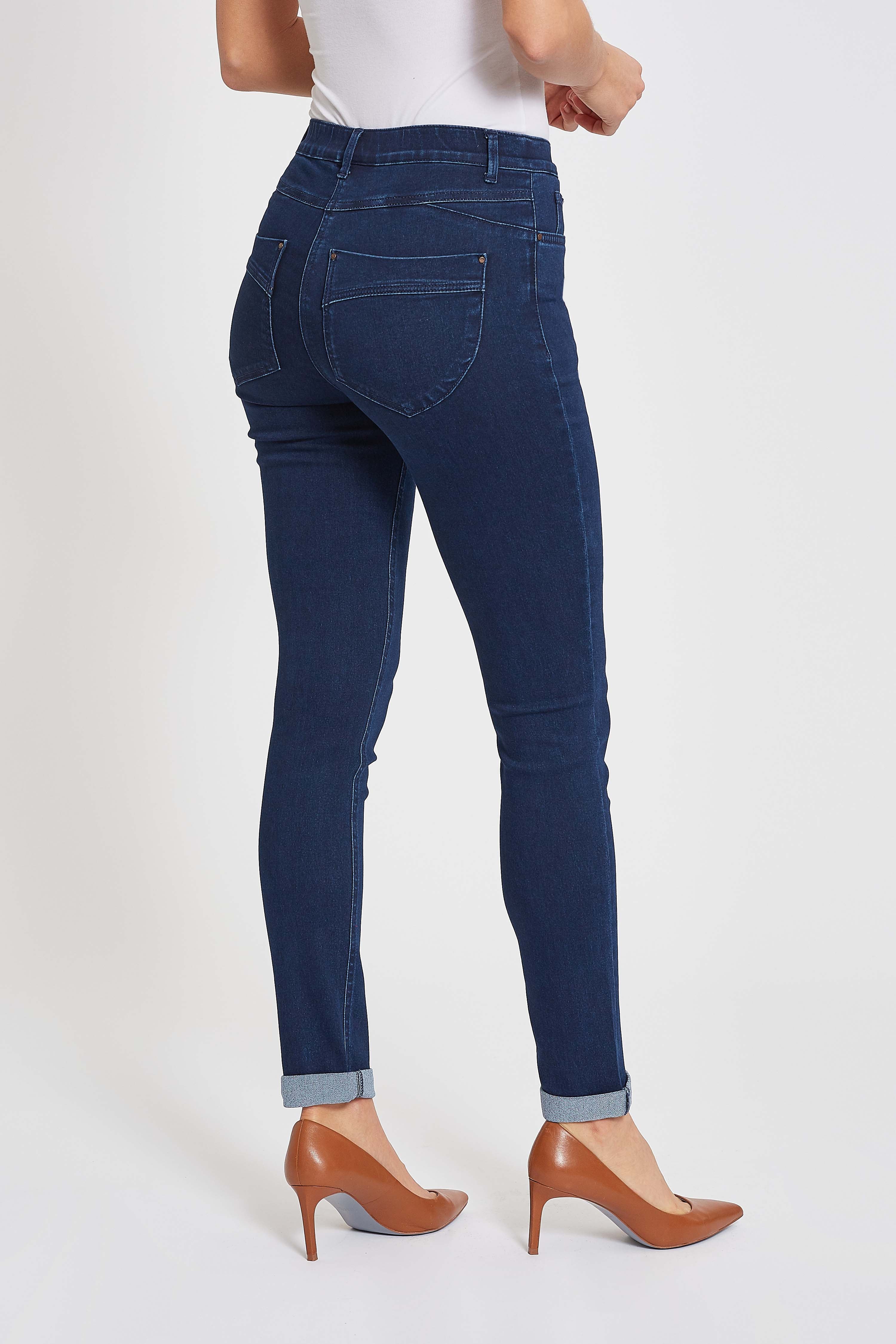 Faith Turn Slim - Short Length - Denim Washed - Image 3