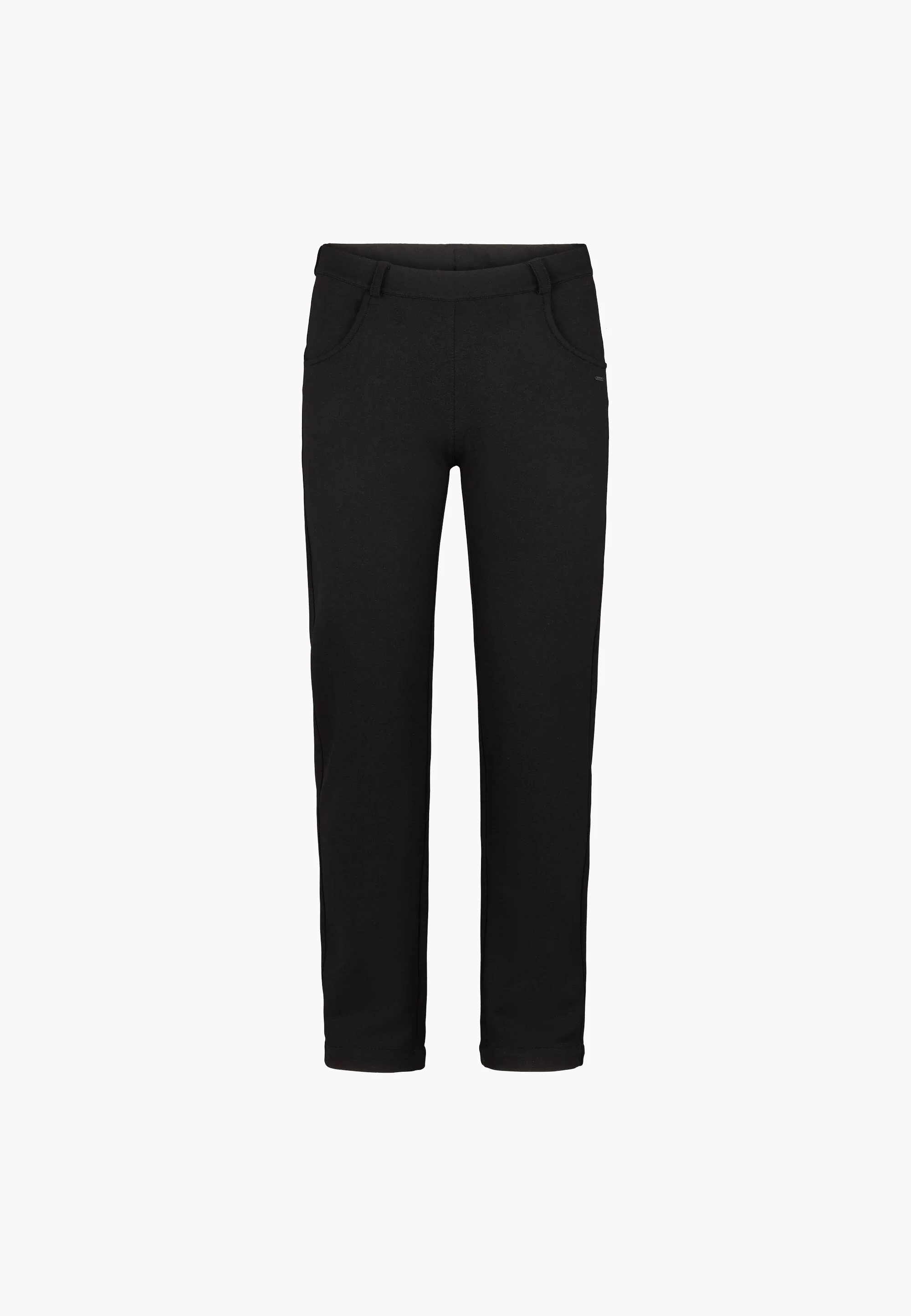 Kelly Regular Jersey - Medium Length - Black brushed