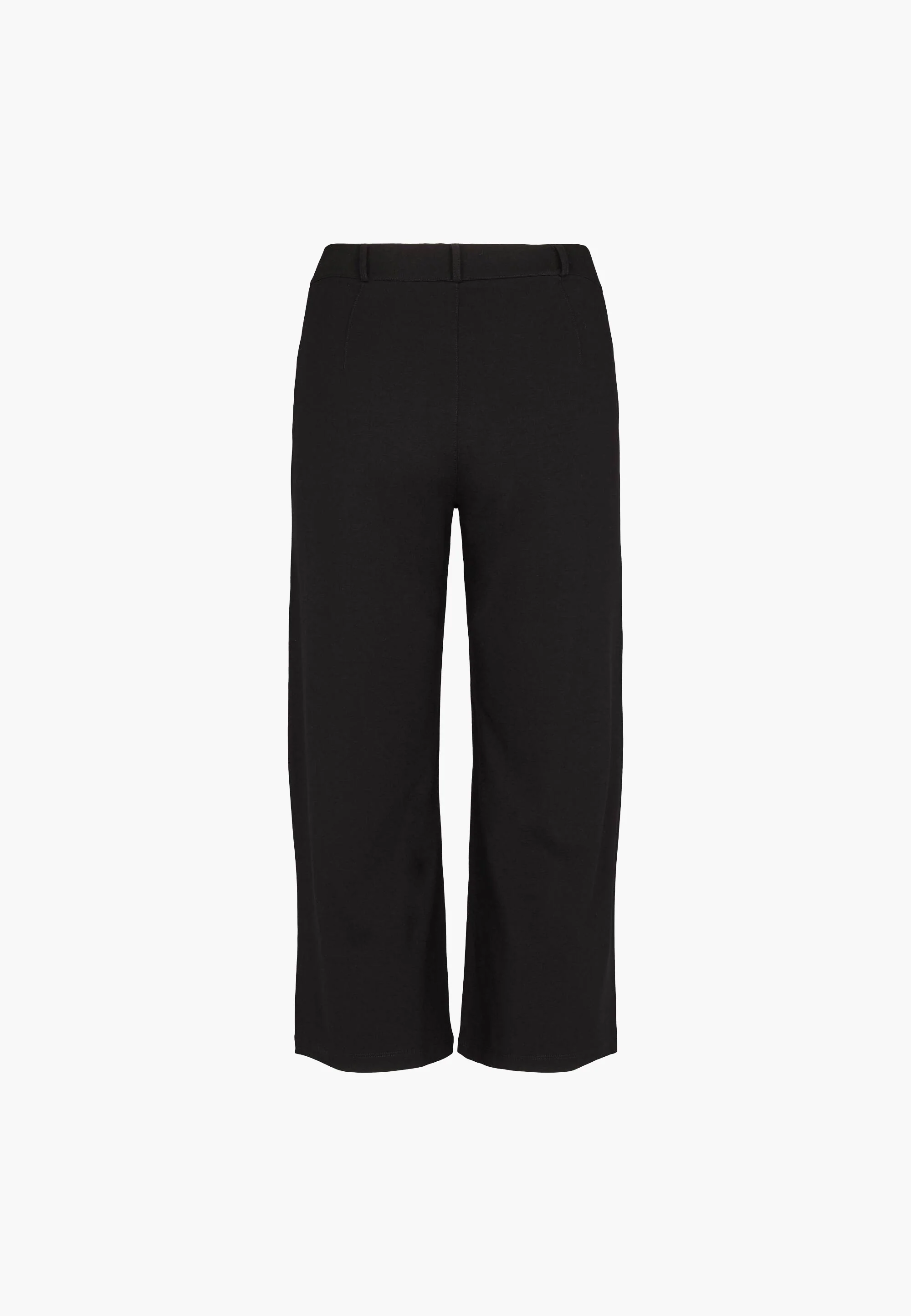 Donna Loose Jersey - Cropped - Black - Image 2