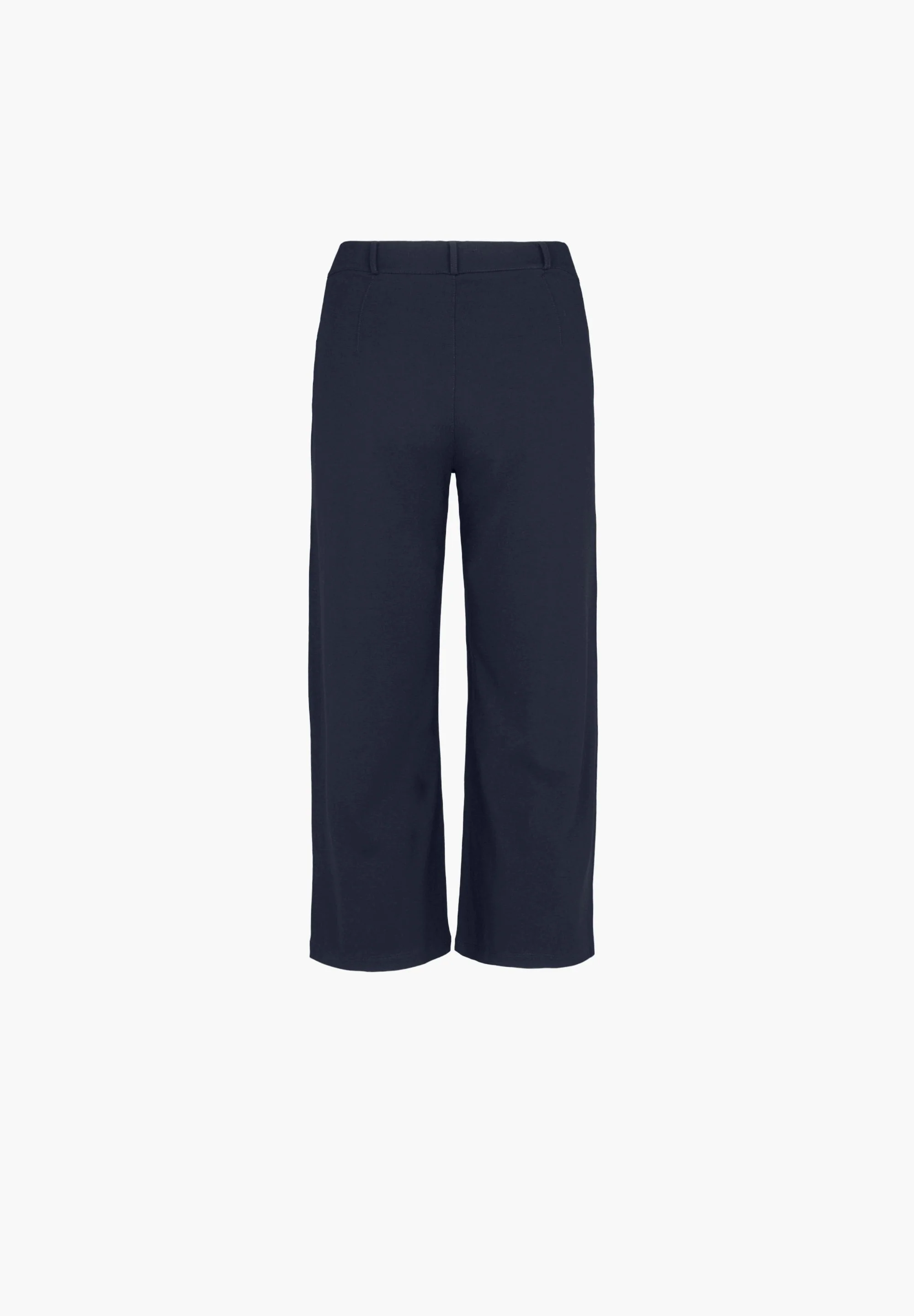 Donna Loose Jersey - Cropped - Navy - Image 2