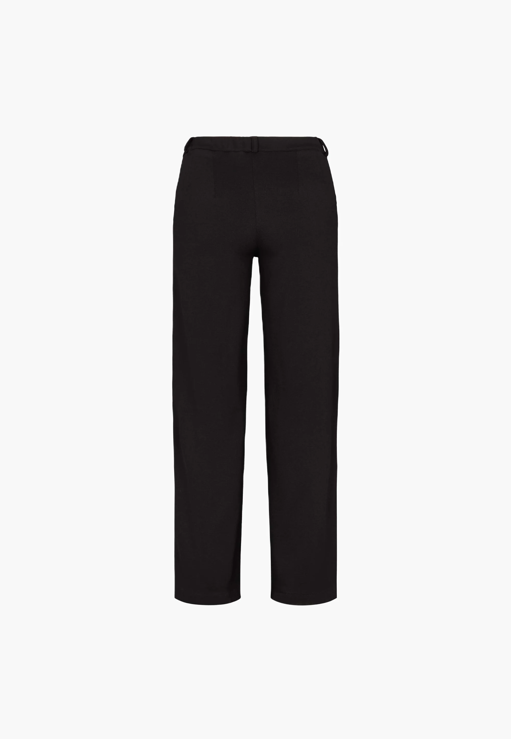 Donna Loose Jersey - Medium Length - Black brushed - Image 2